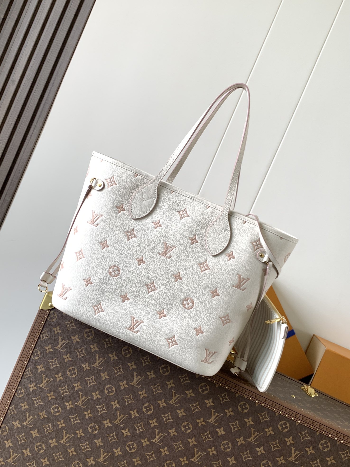 Louis Vuitton Tote Bag Black 17cm-m-l