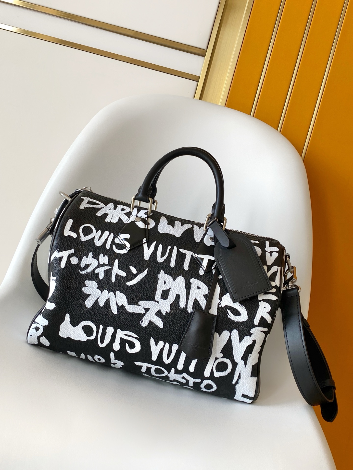 Louis Vuitton Basic Bag Cow Leather M-l-s