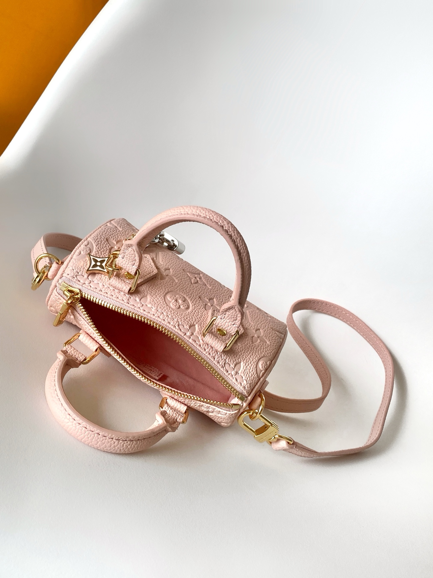 Louis Vuitton Basic Bag Real Leather Silver M-l-s