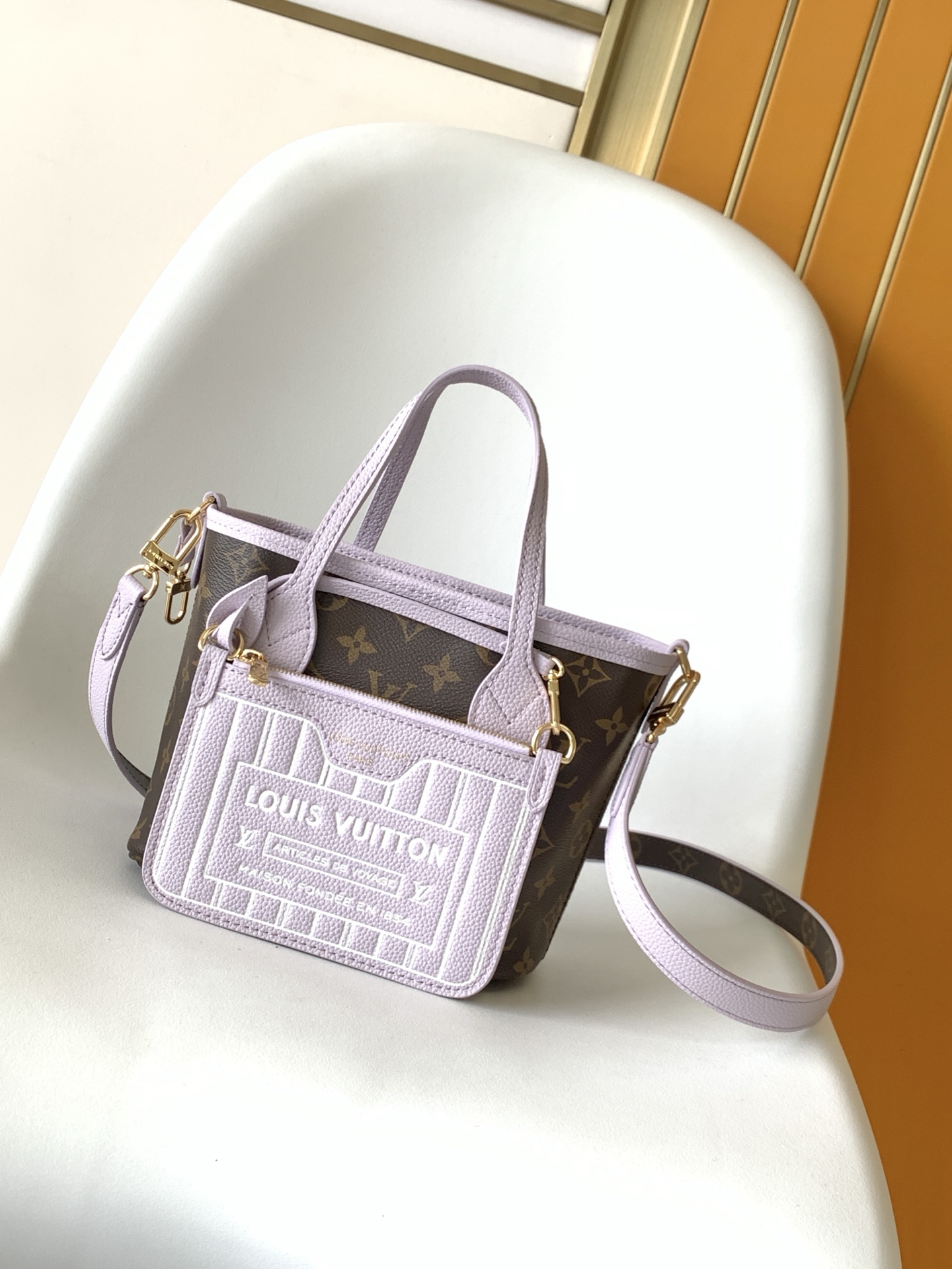 Louis Vuitton Basic Bag Canvas Black M-l-s