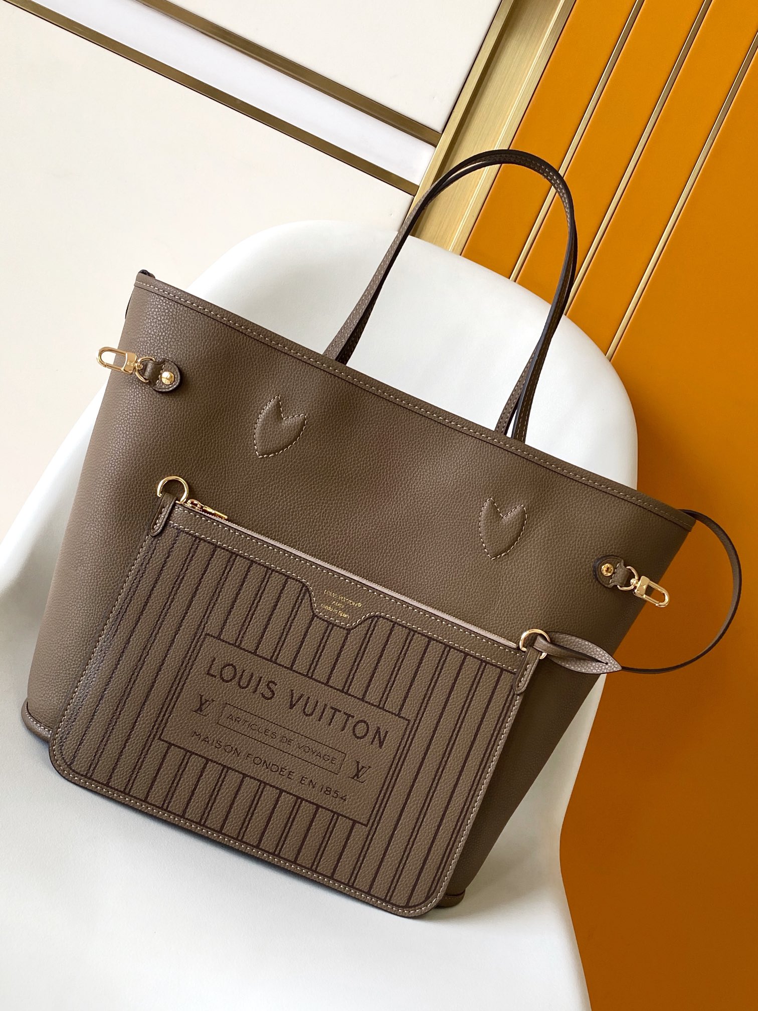 Louis Vuitton Basic Bag Canvas Black M-l-s