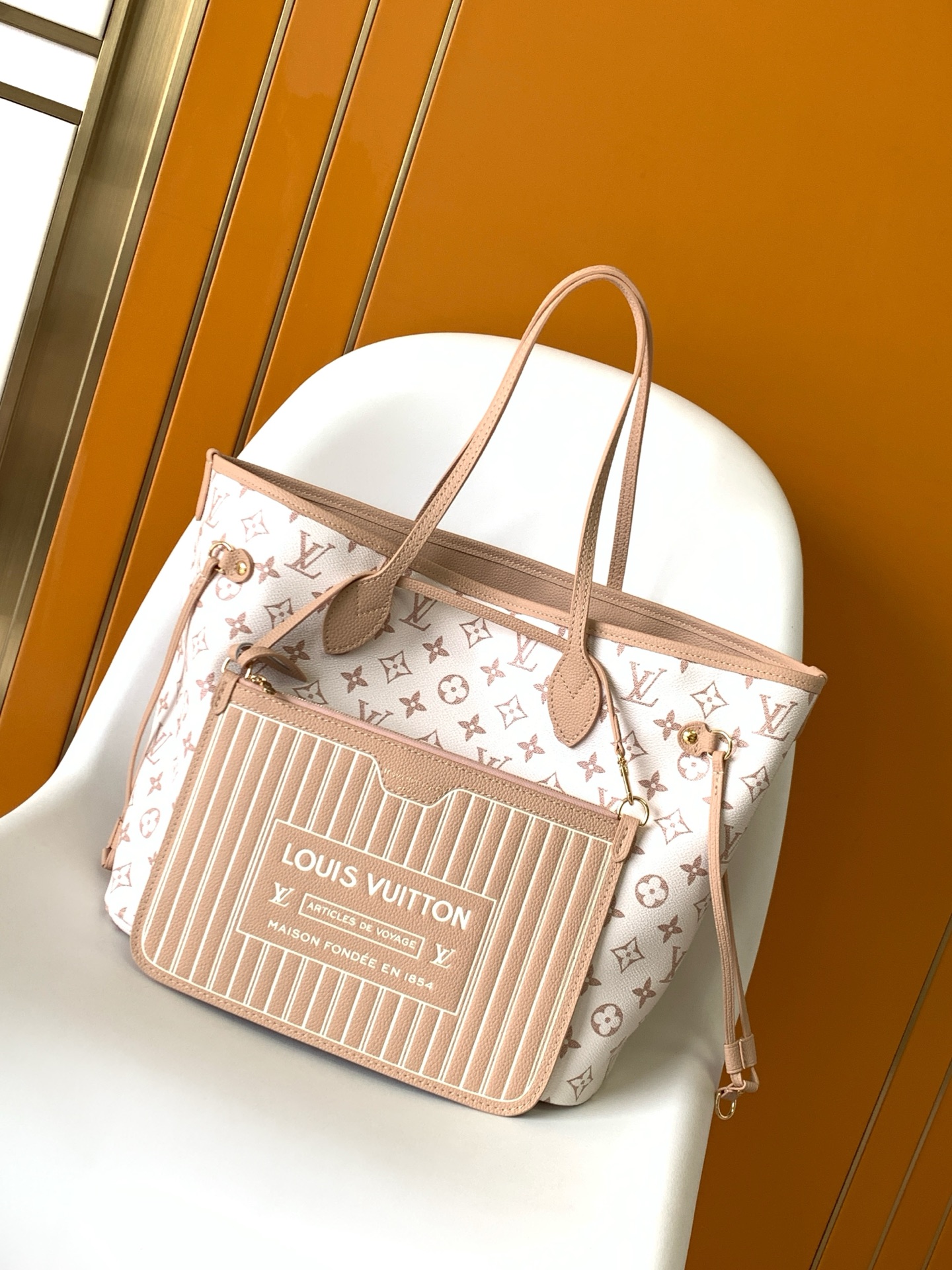 Louis Vuitton Basic Bag Canvas Black M-l-s