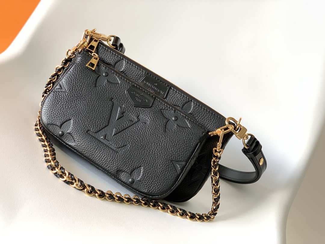 Louis Vuitton Basic Bag Black M
