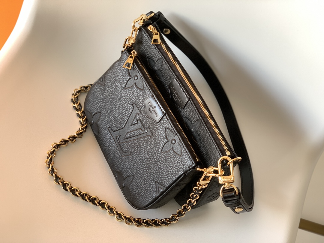Louis Vuitton Basic Bag Black M
