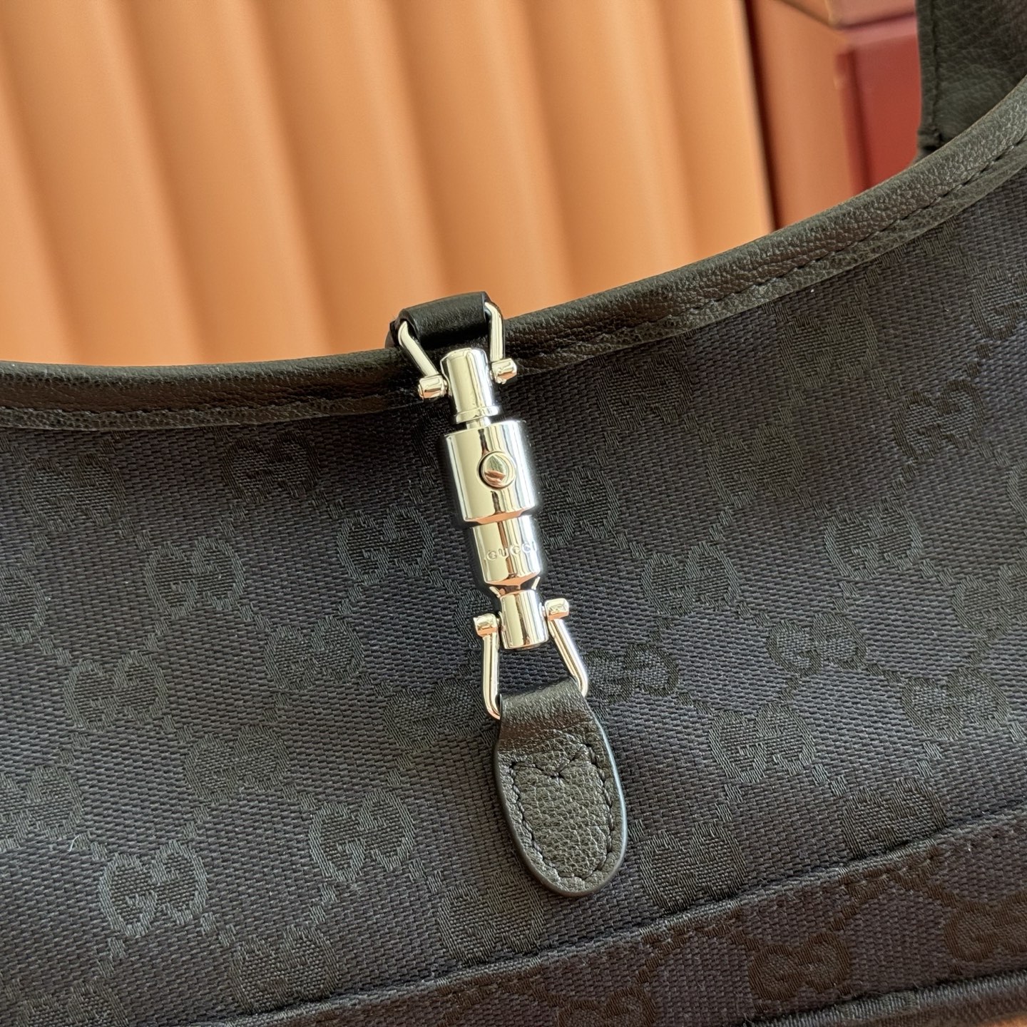 Gucci Basic Bag Canvas Brown M-l