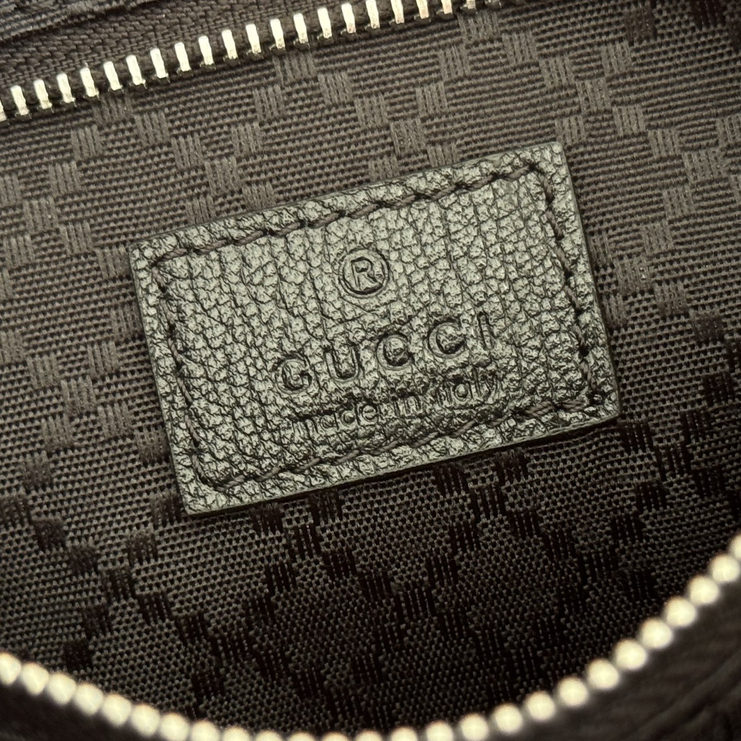 Gucci Basic Bag Canvas Brown M-l