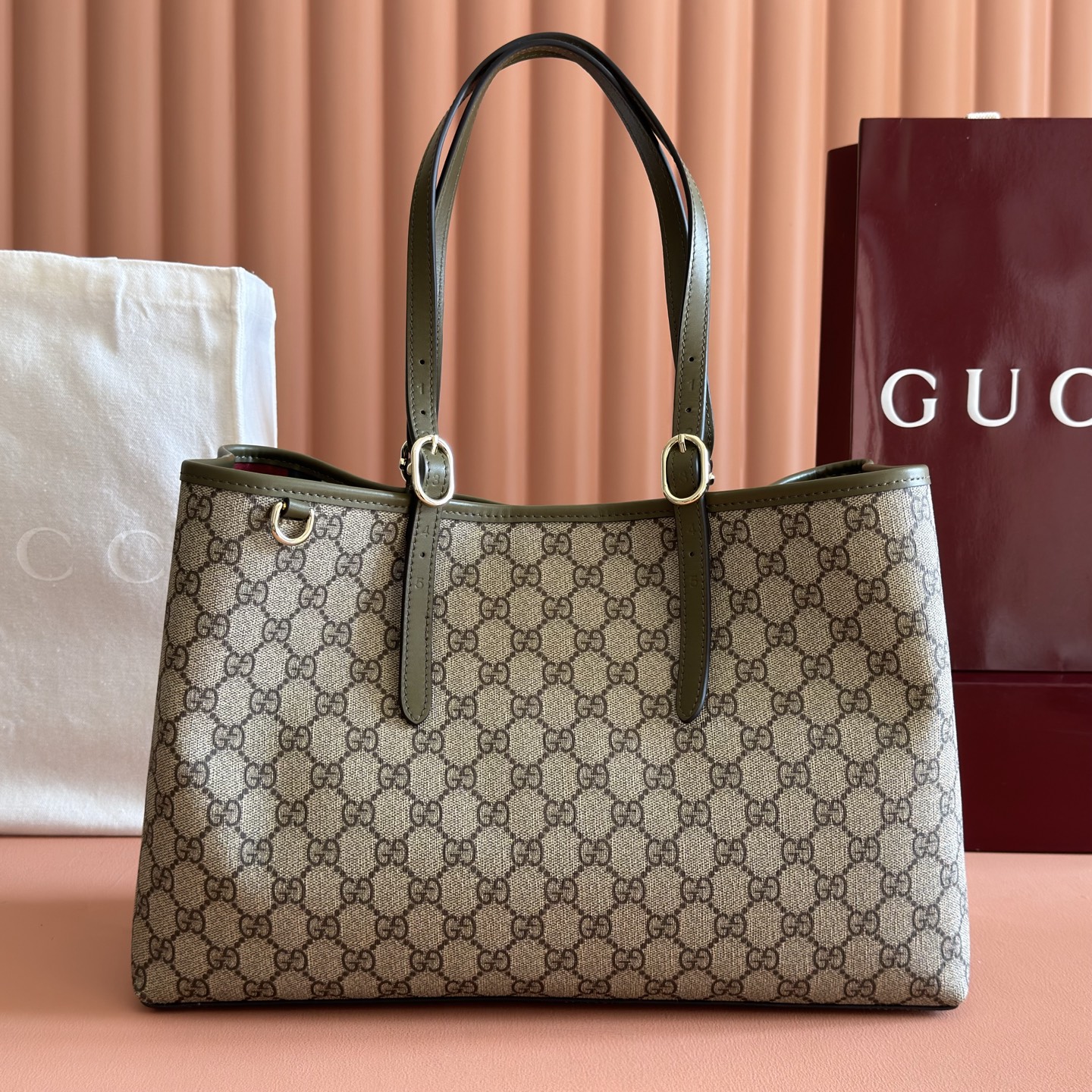 Gucci Tote Bag Black M-l