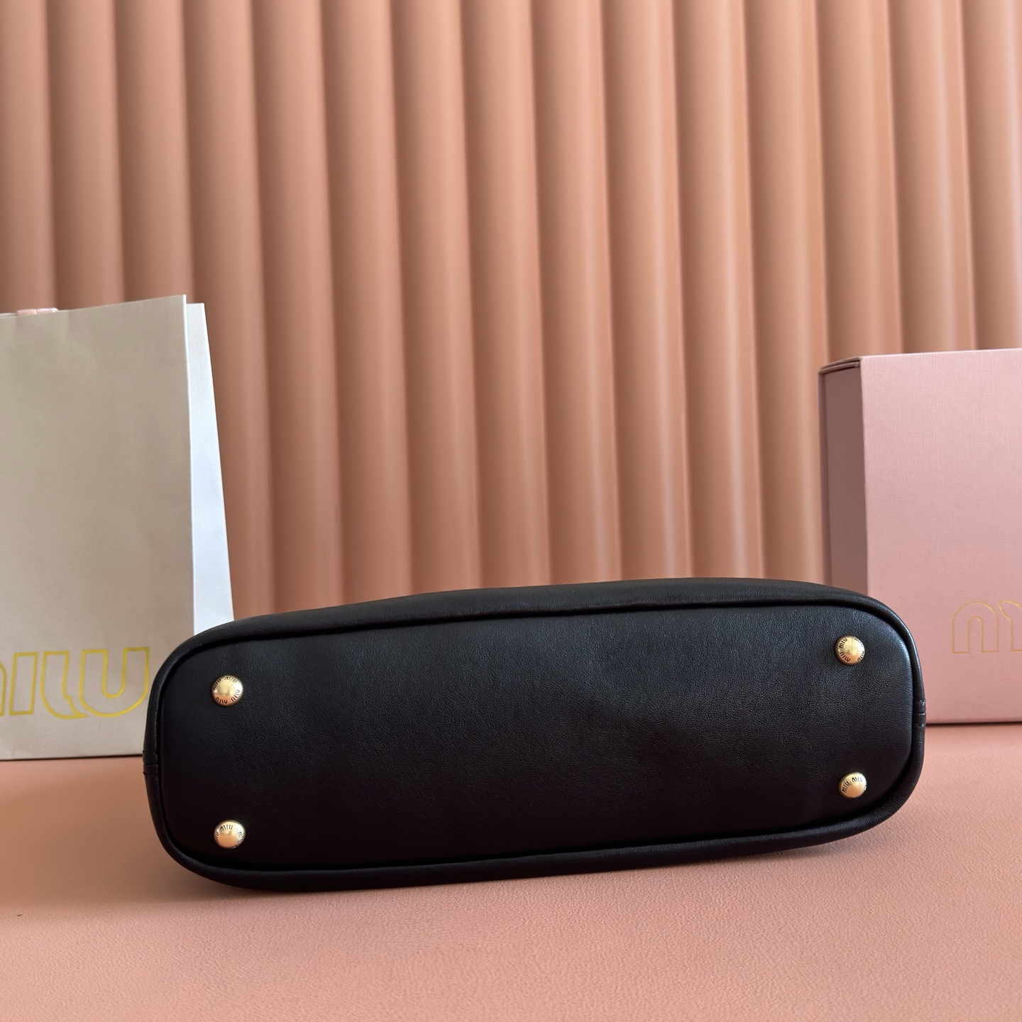 Miu Miu Basic Bag Gold M-10cm