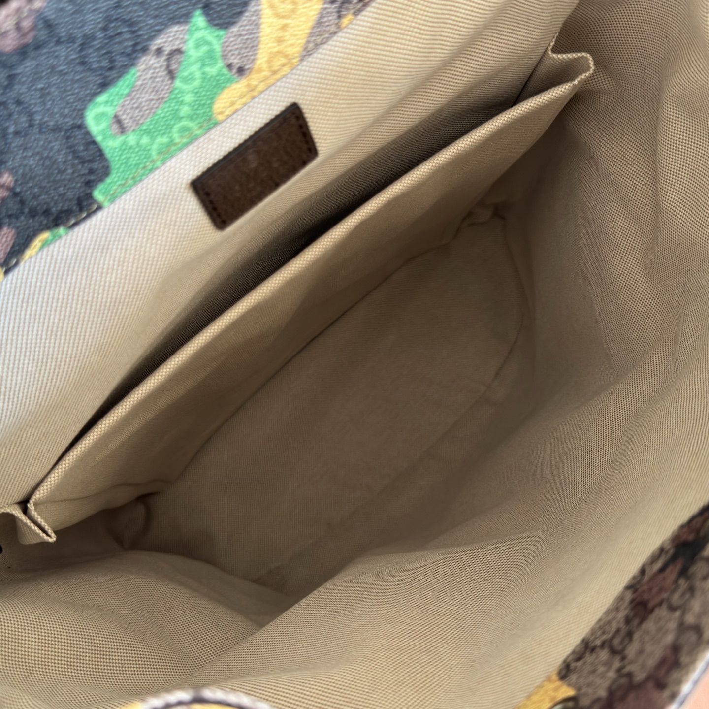 Gucci Backpack Canvas Brown