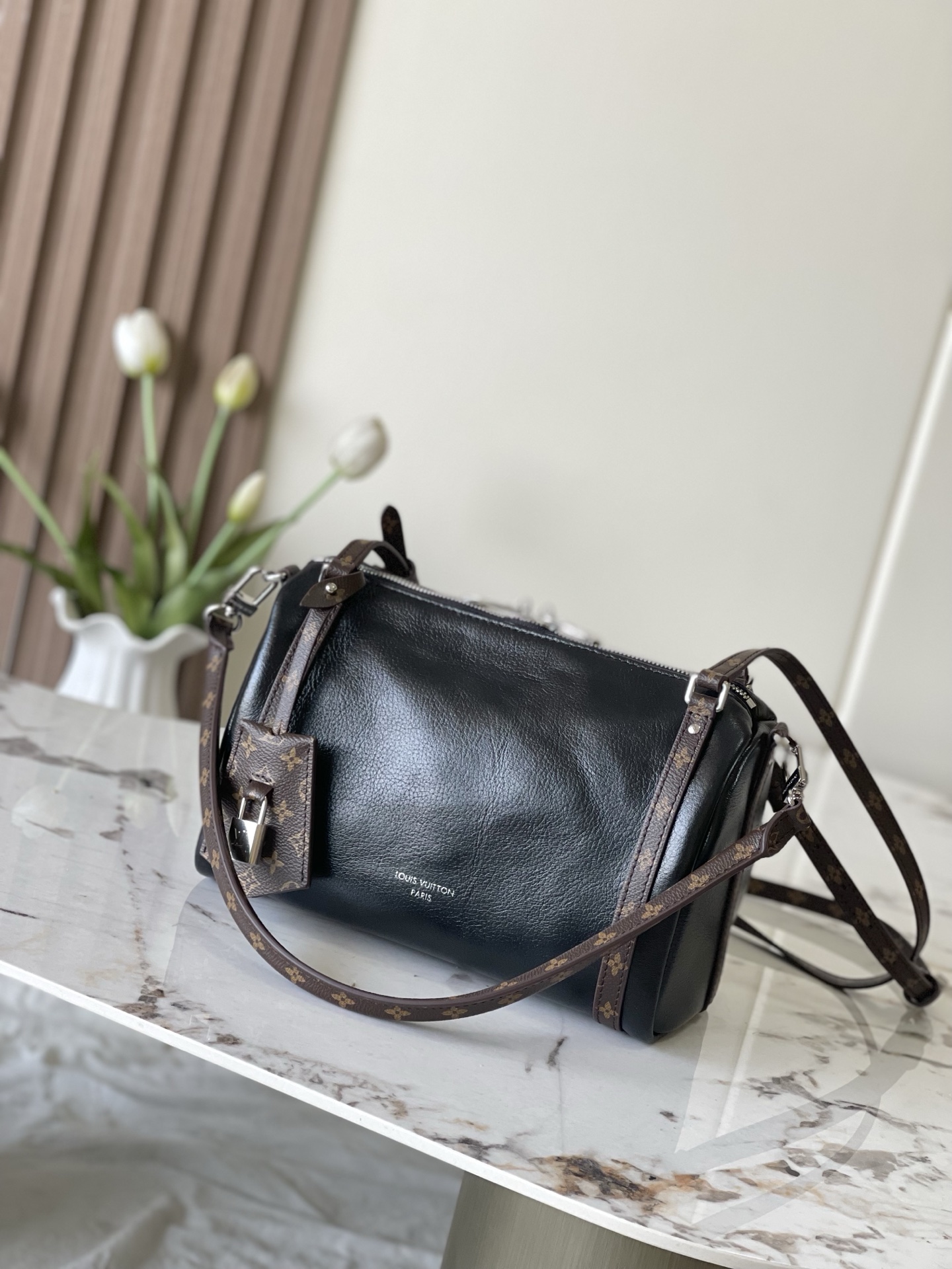 Louis Vuitton Basic Bag Cow Leather M-l-s