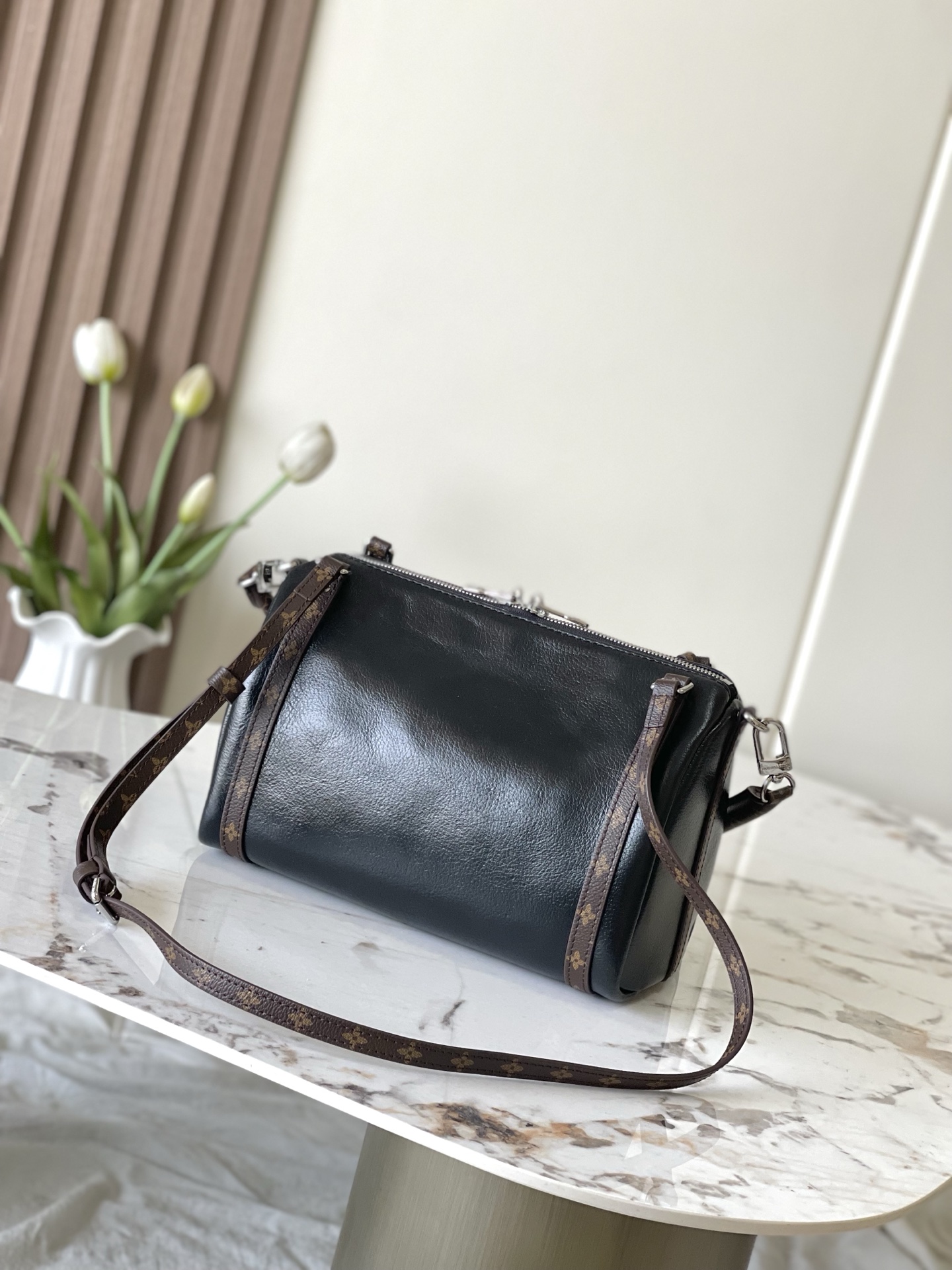 Louis Vuitton Basic Bag Cow Leather M-l-s