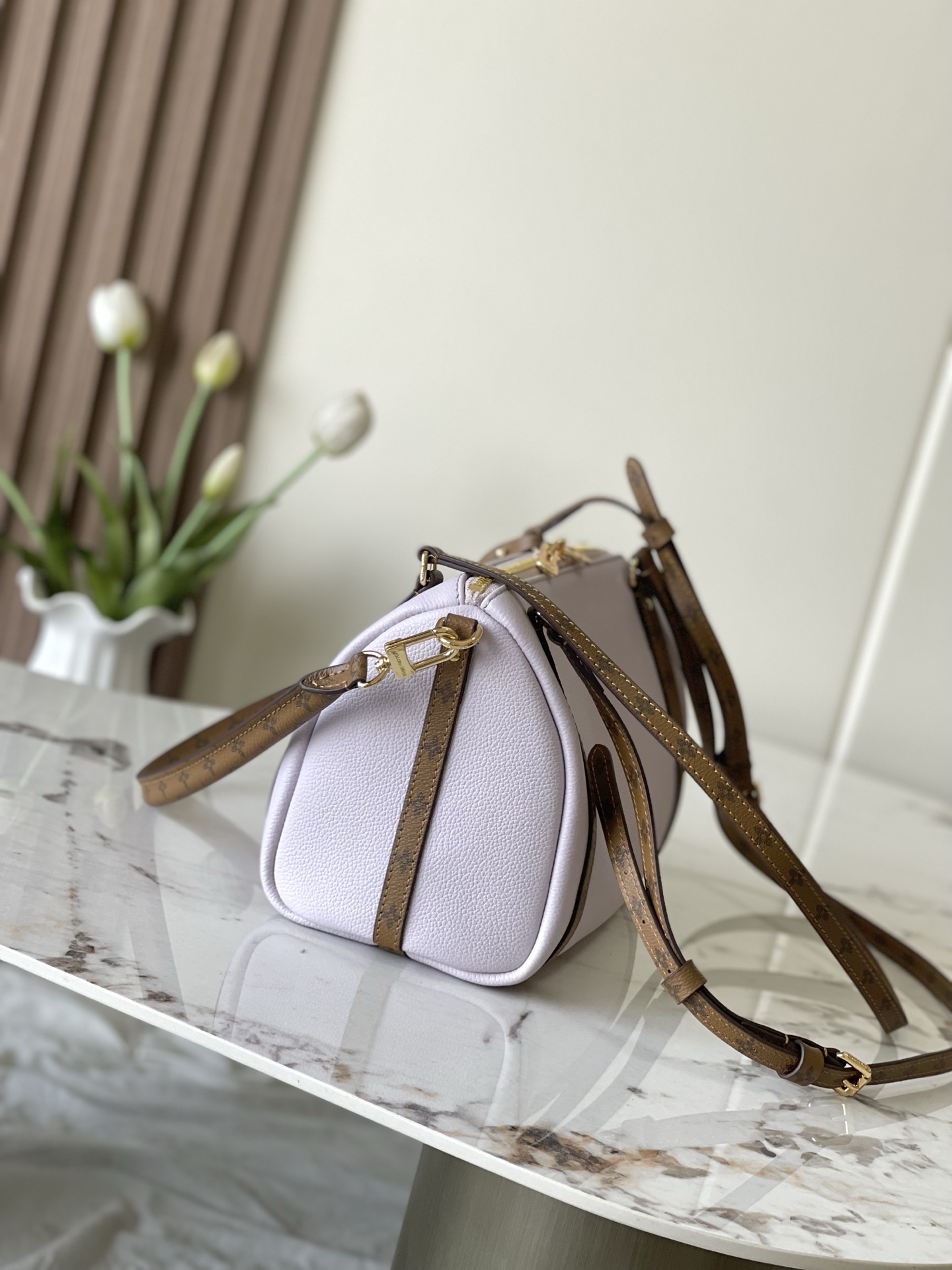 Louis Vuitton Basic Bag Cow Leather M-l-s