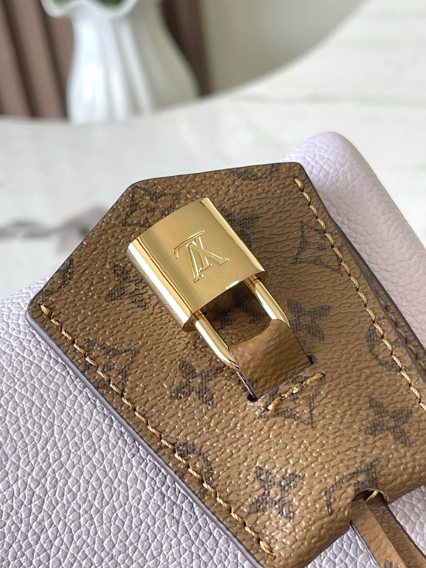 Louis Vuitton Basic Bag Cow Leather M-l-s