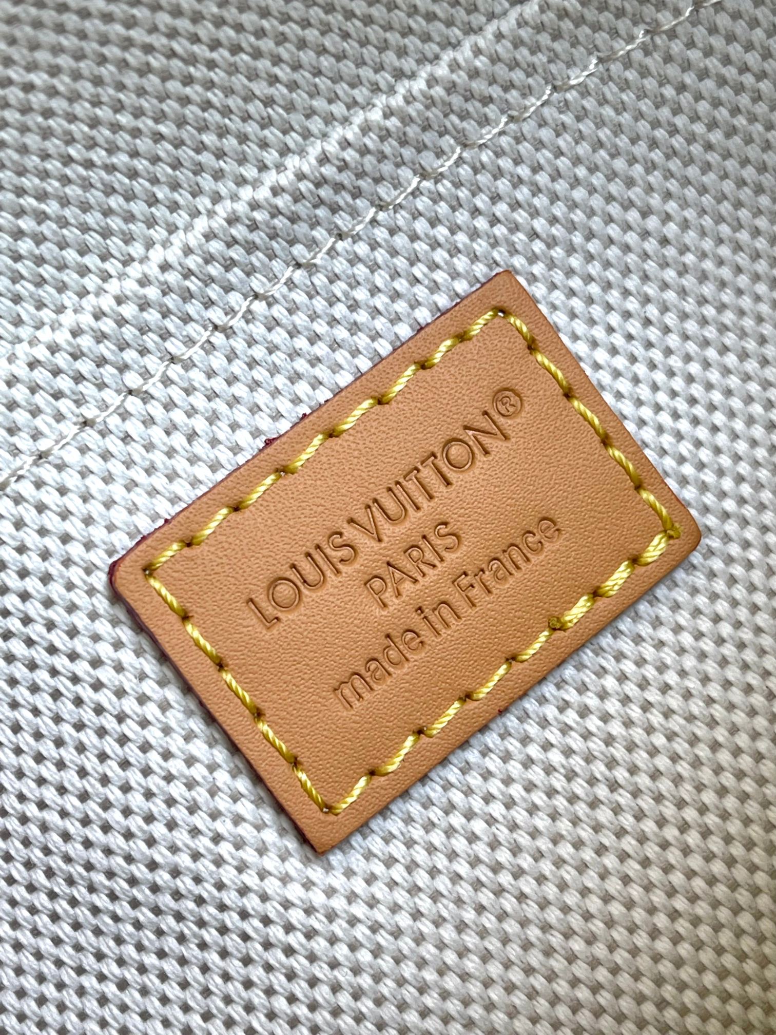 Louis Vuitton Basic Bag Canvas Green M-l-s