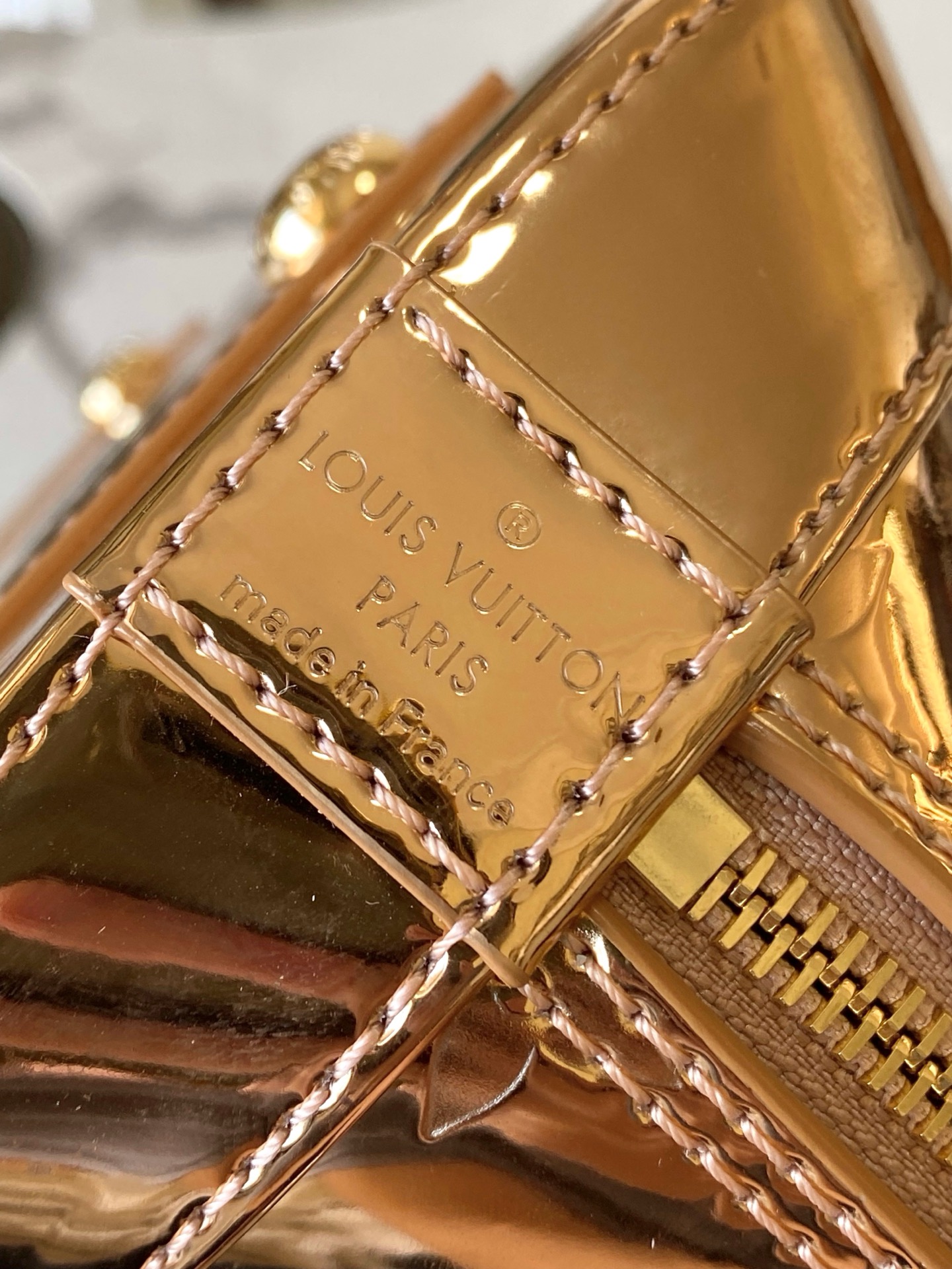 Louis Vuitton Basic Bag Canvas Silver M-l-s