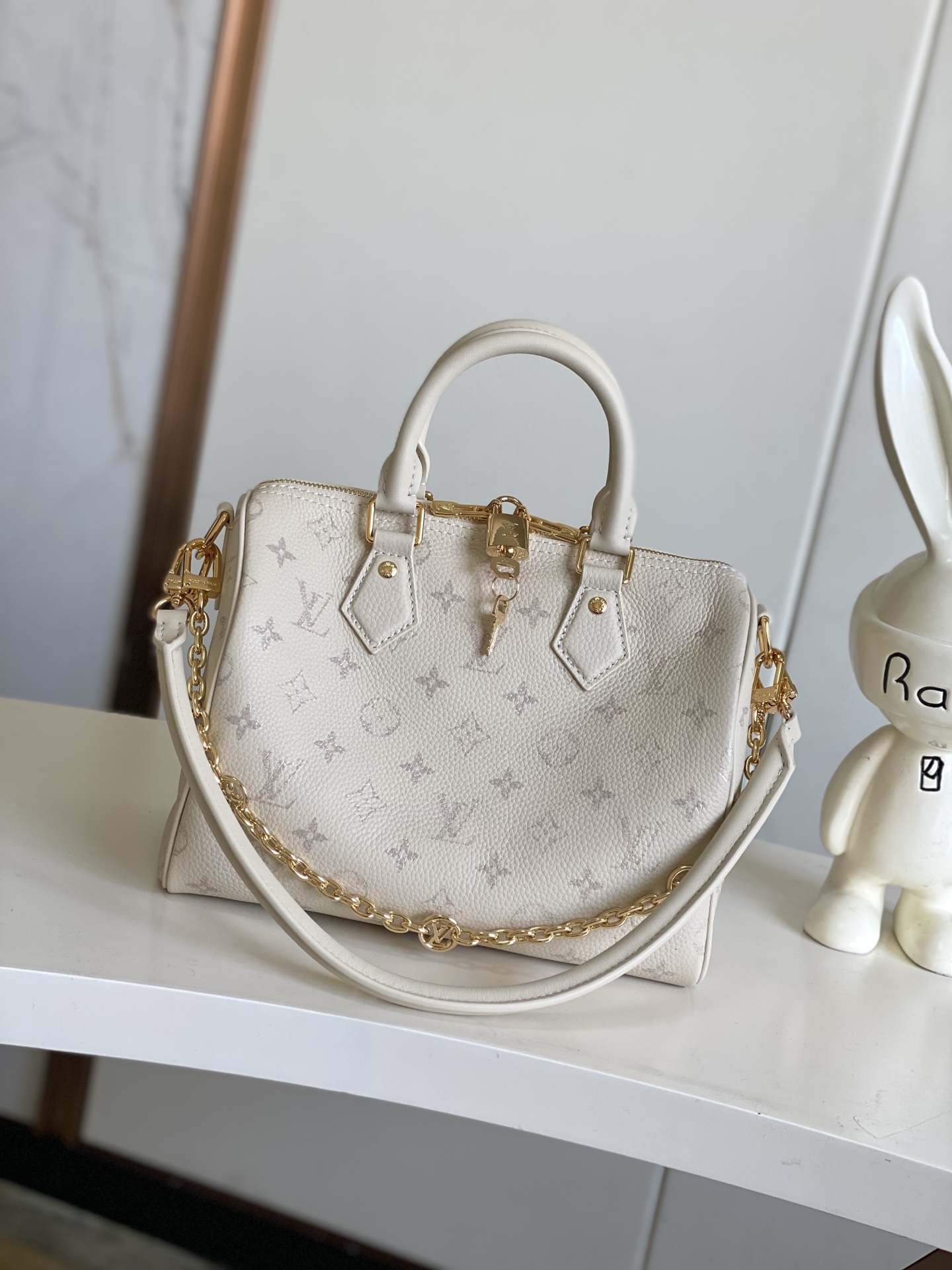 Louis Vuitton Basic Bag Cow Leather M-l-s