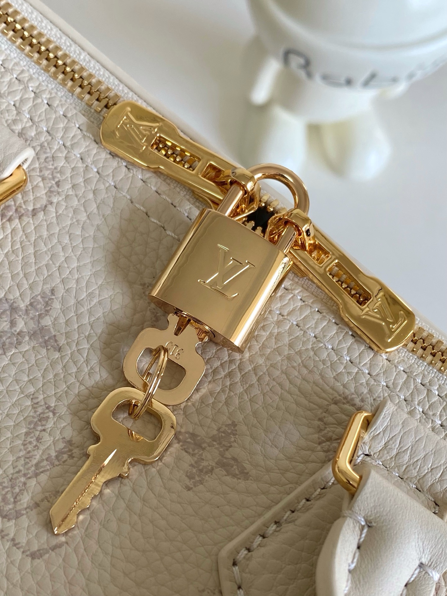 Louis Vuitton Basic Bag Cow Leather M-l-s