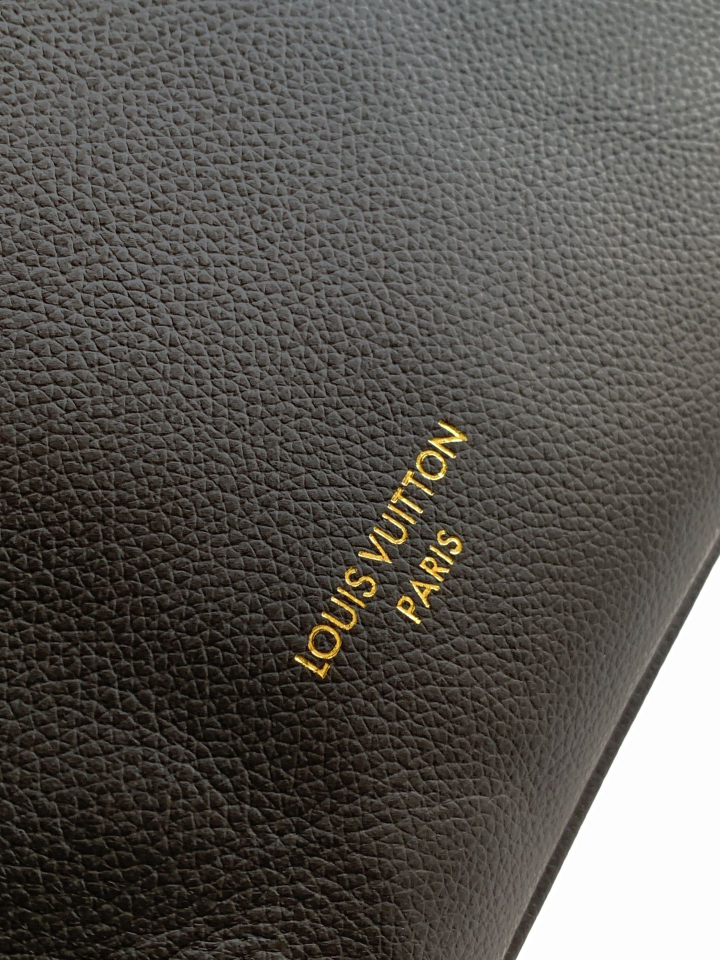 Louis Vuitton Basic Bag Cow Leather Black M-l