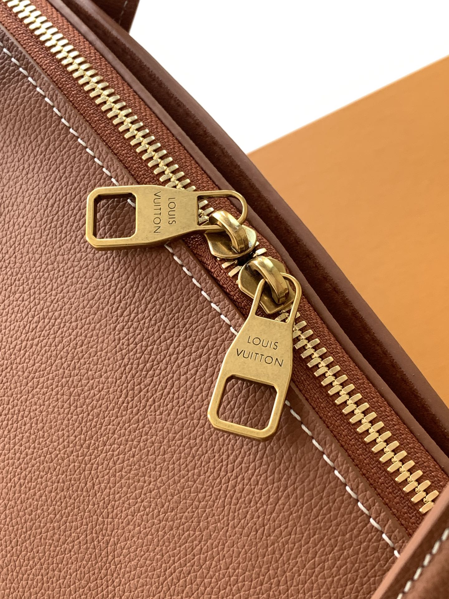 Louis Vuitton Basic Bag Cow Leather Black M-l