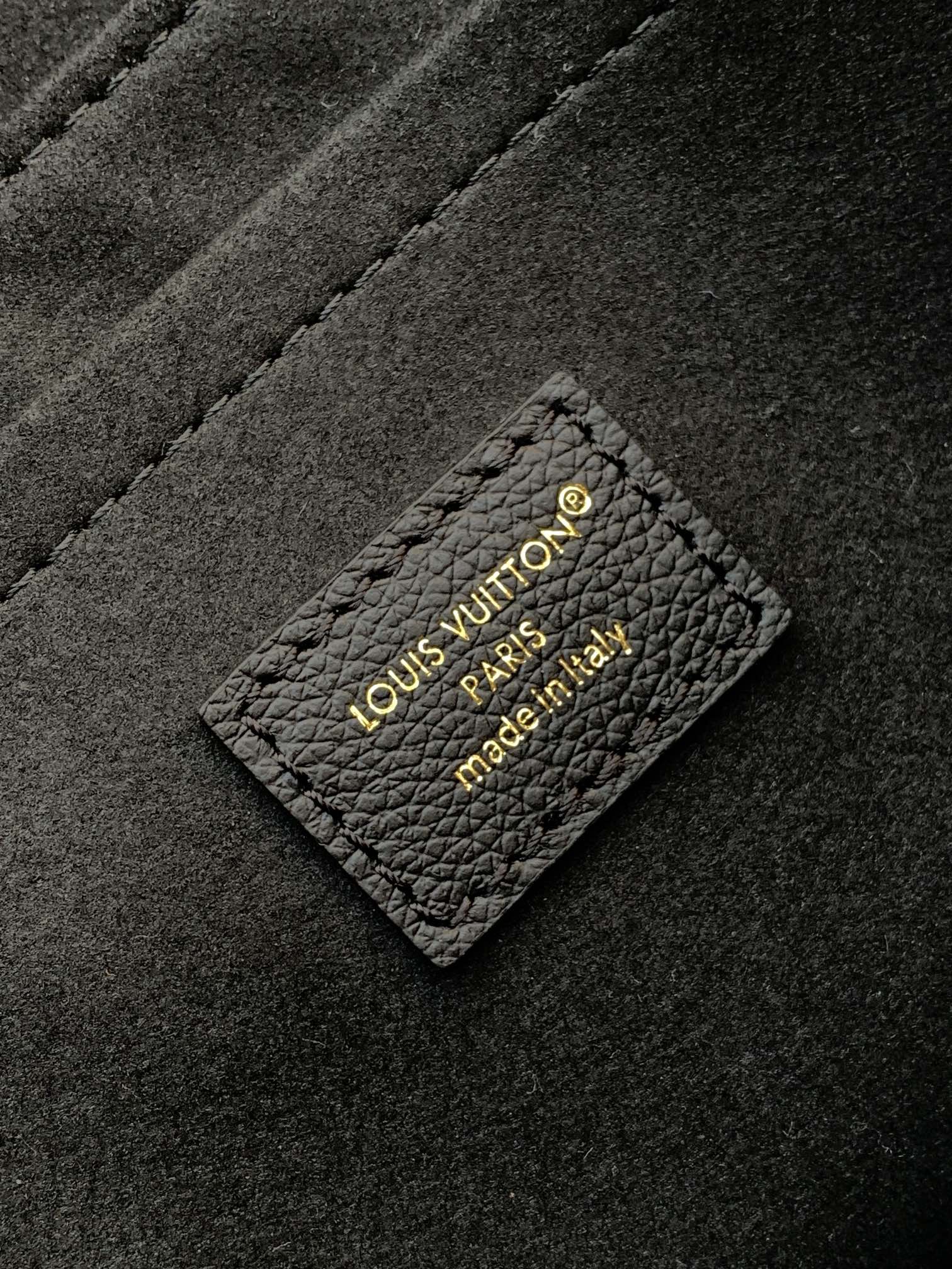 Louis Vuitton Tote Bag Canvas Black M-l-s