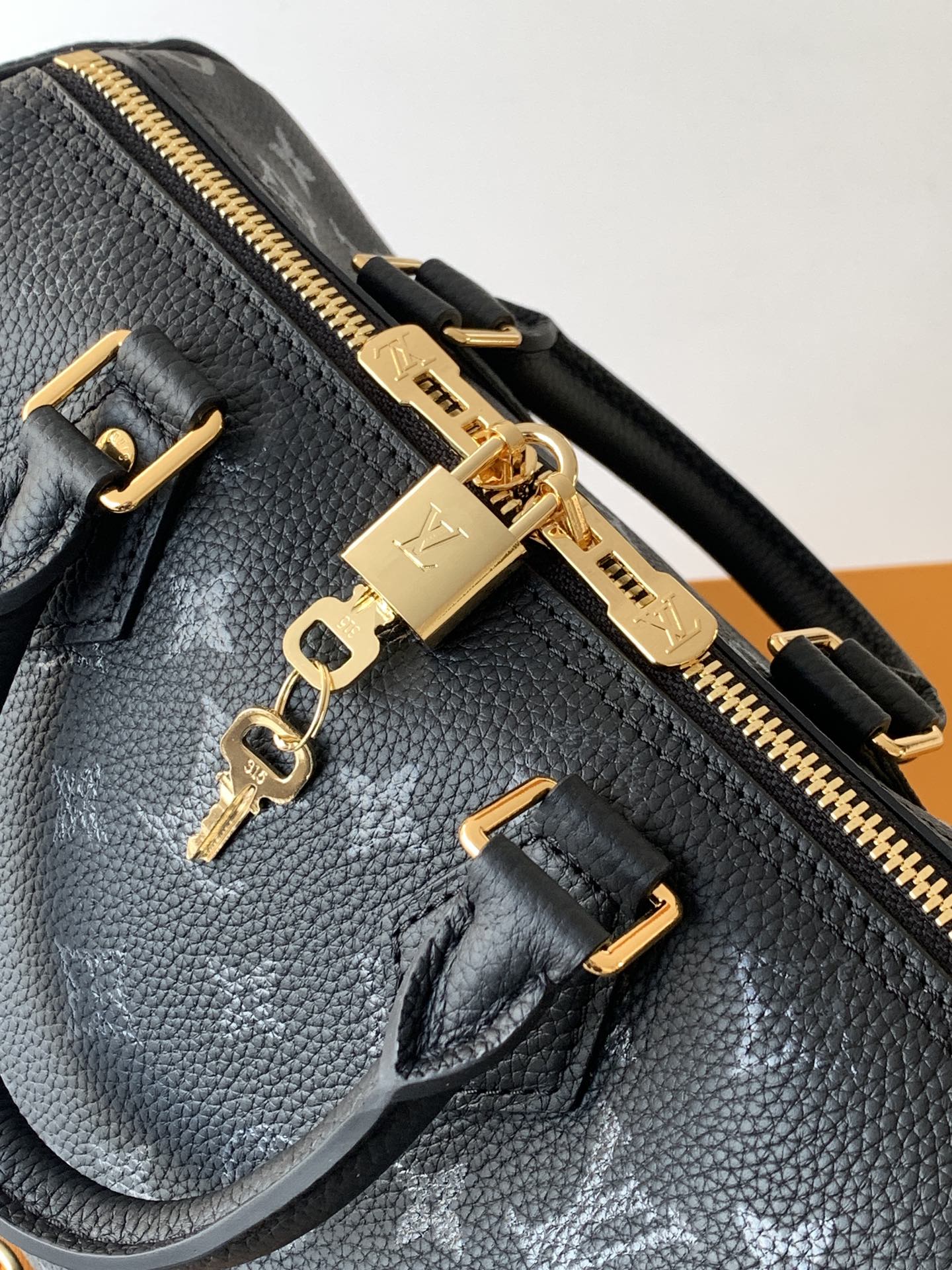 Louis Vuitton Basic Bag Cow Leather Black M-l-s