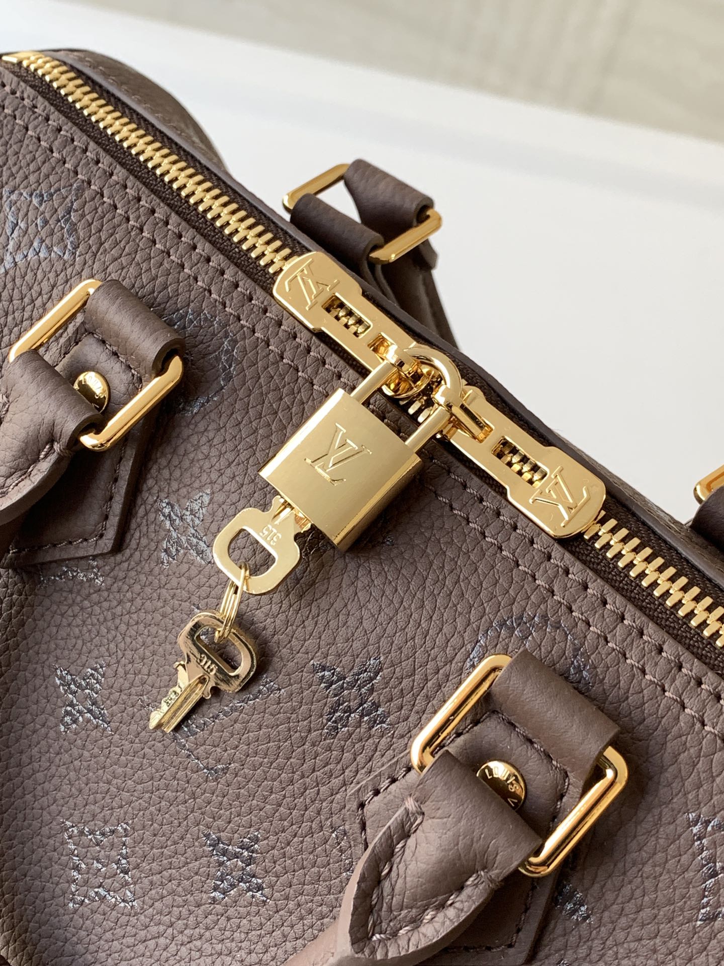 Louis Vuitton Basic Bag Cow Leather Black M-l-s