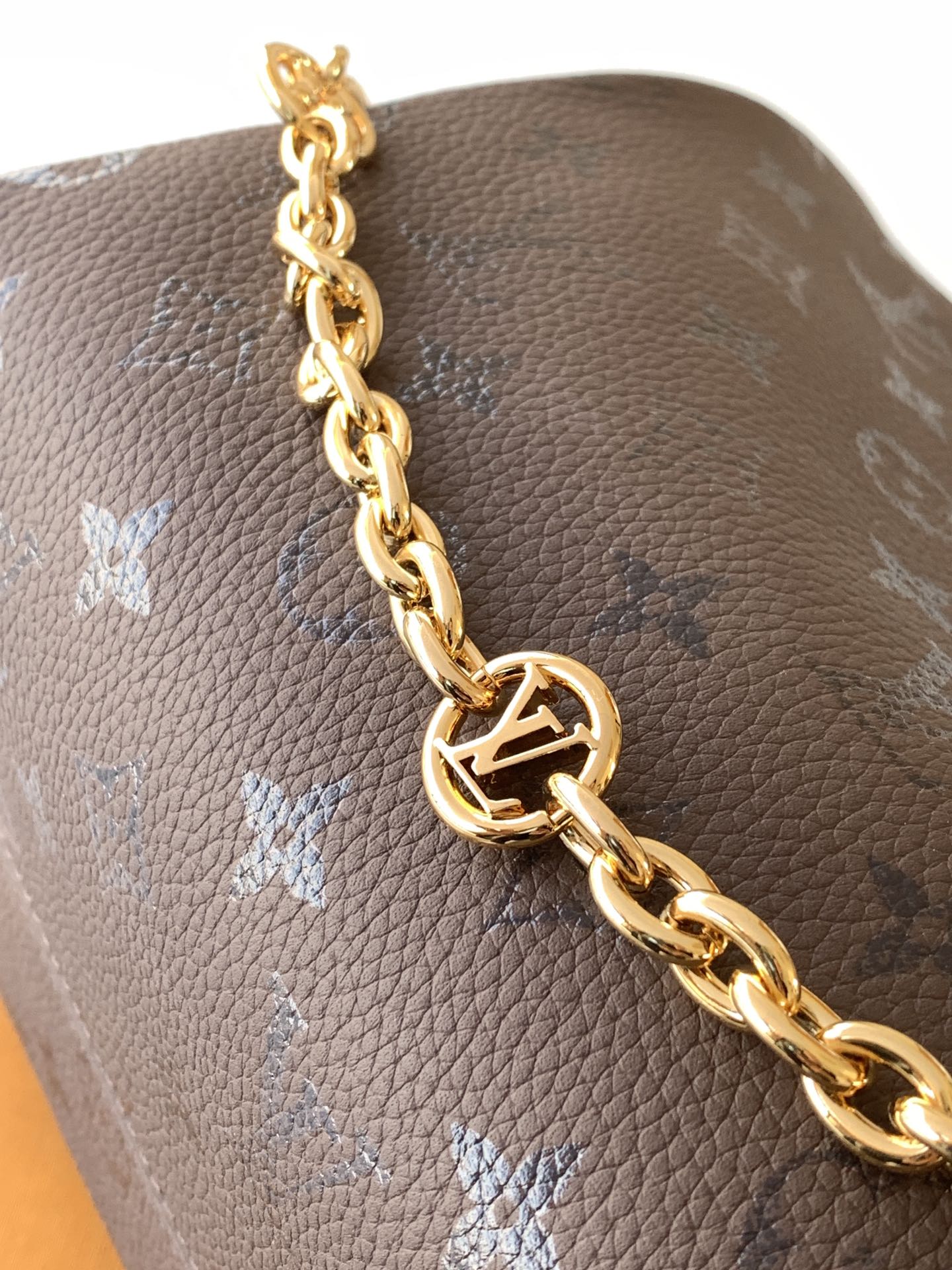 Louis Vuitton Basic Bag Cow Leather Black M-l-s