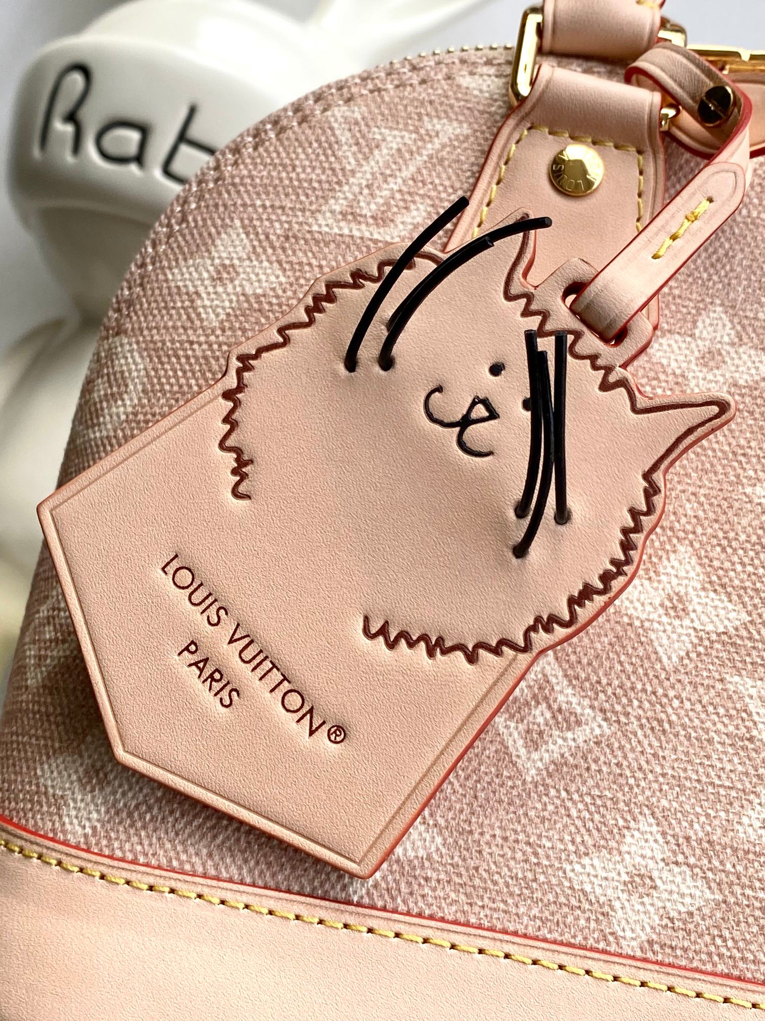 Louis Vuitton Basic Bag Cow Leather M-l-s