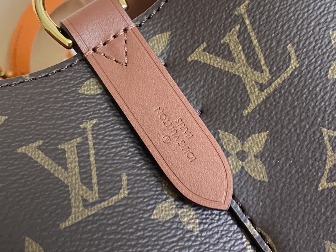 Louis Vuitton Bucket Bag Canvas Black M