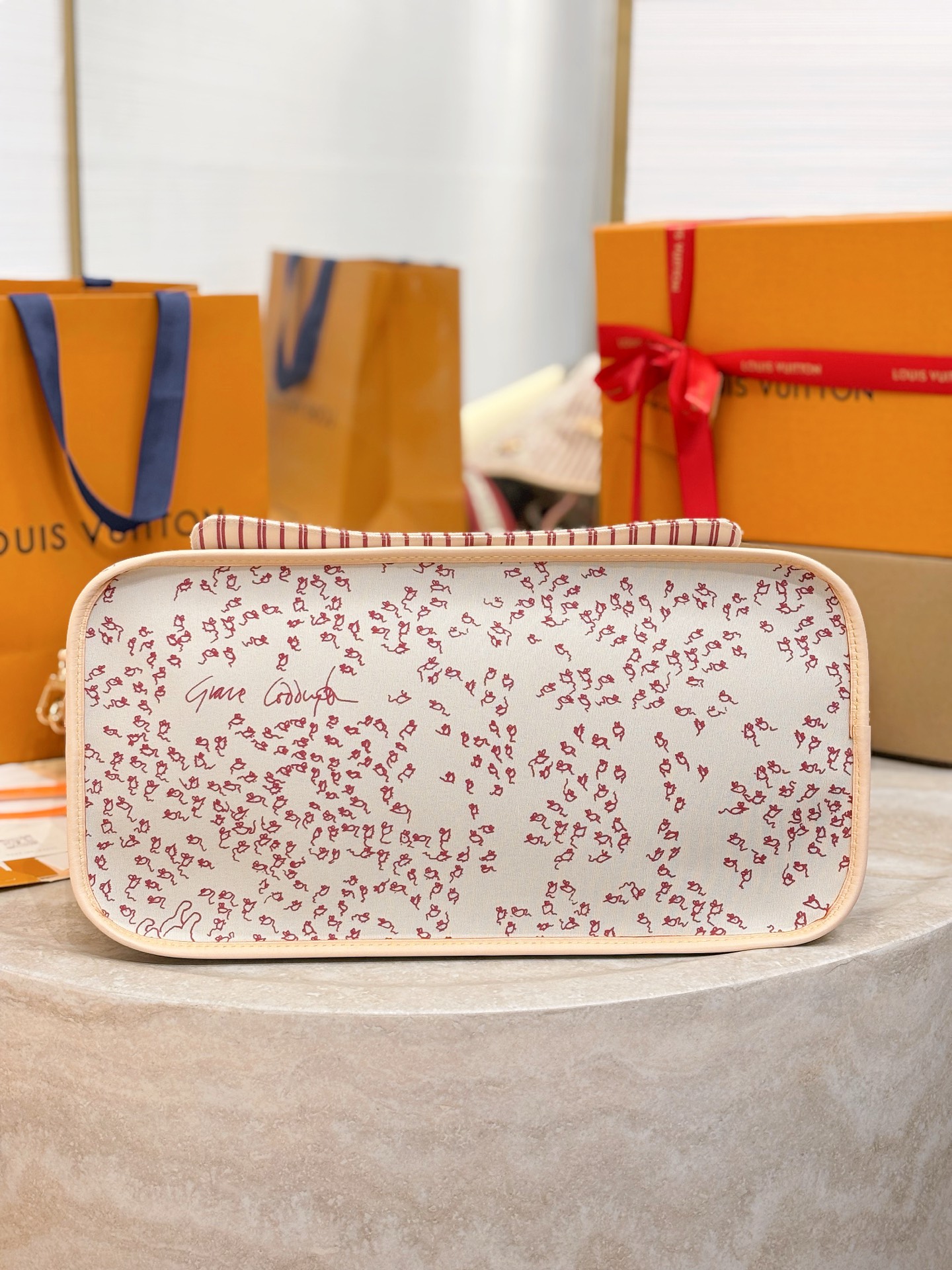 Louis Vuitton Basic Bag Canvas 19cm-m-l-s