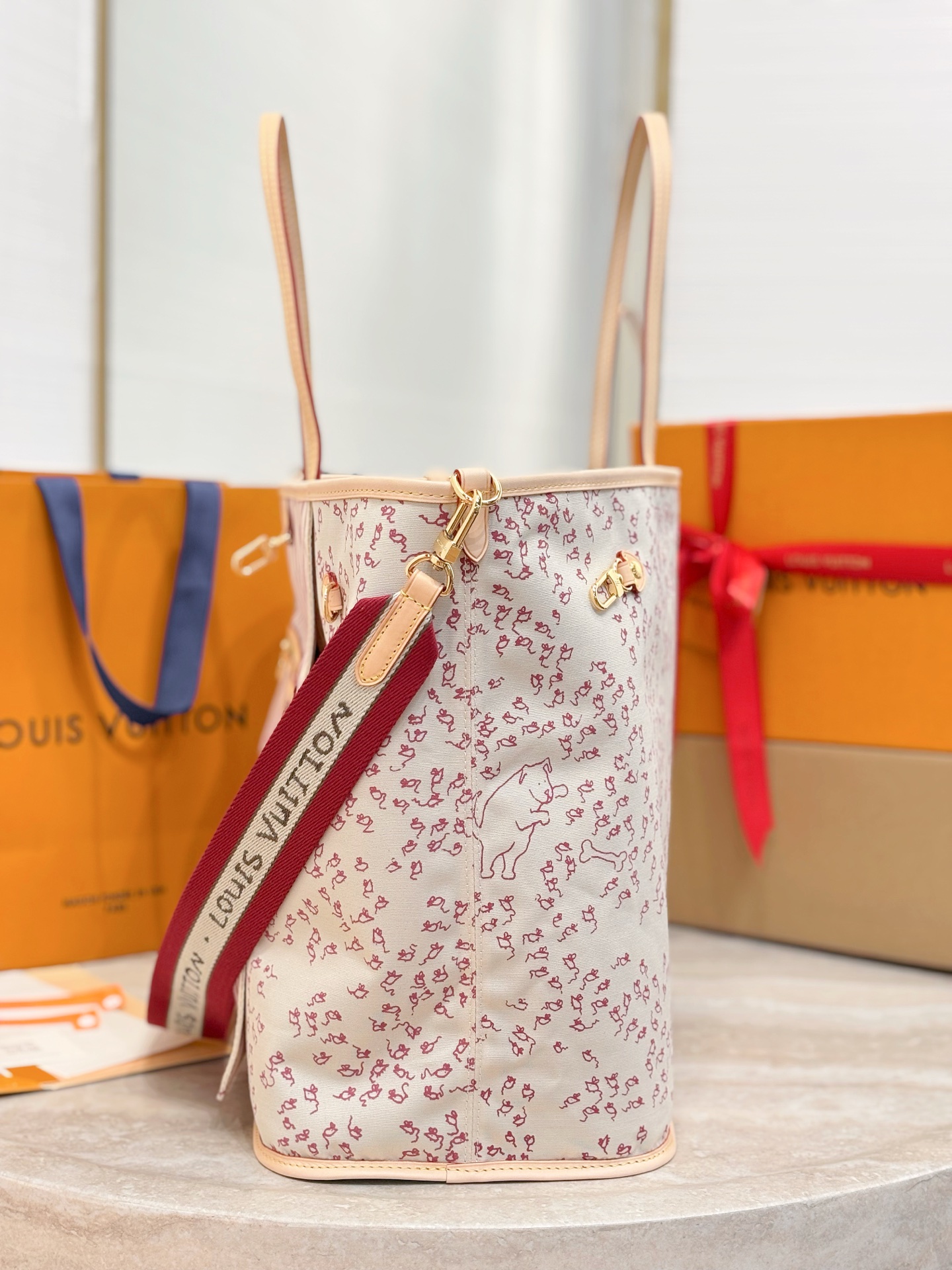 Louis Vuitton Basic Bag Canvas 19cm-m-l-s