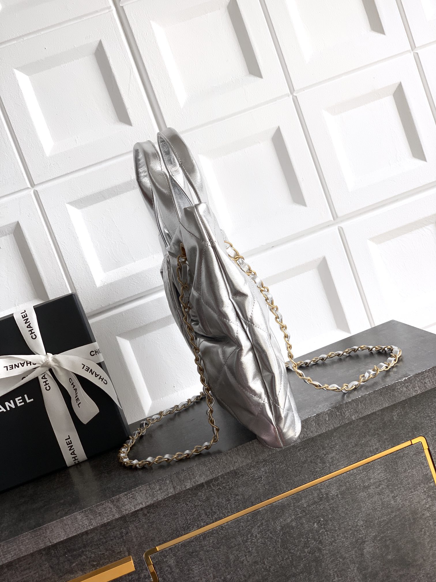 Chanel Female Basic Bag Sheepskin Black Waterproof L