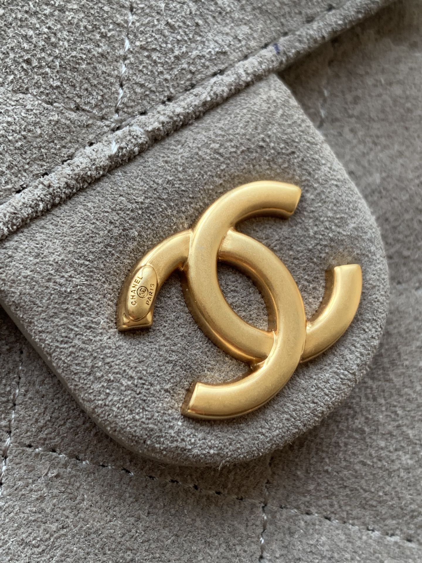 Chanel Bucket Bag Brown 14cm-m-l