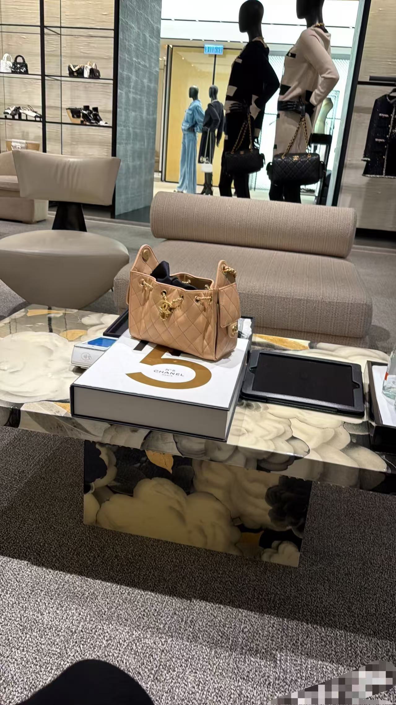 Chanel Bucket Bag Cow Leather 14cm-22cm-26cm-m-l