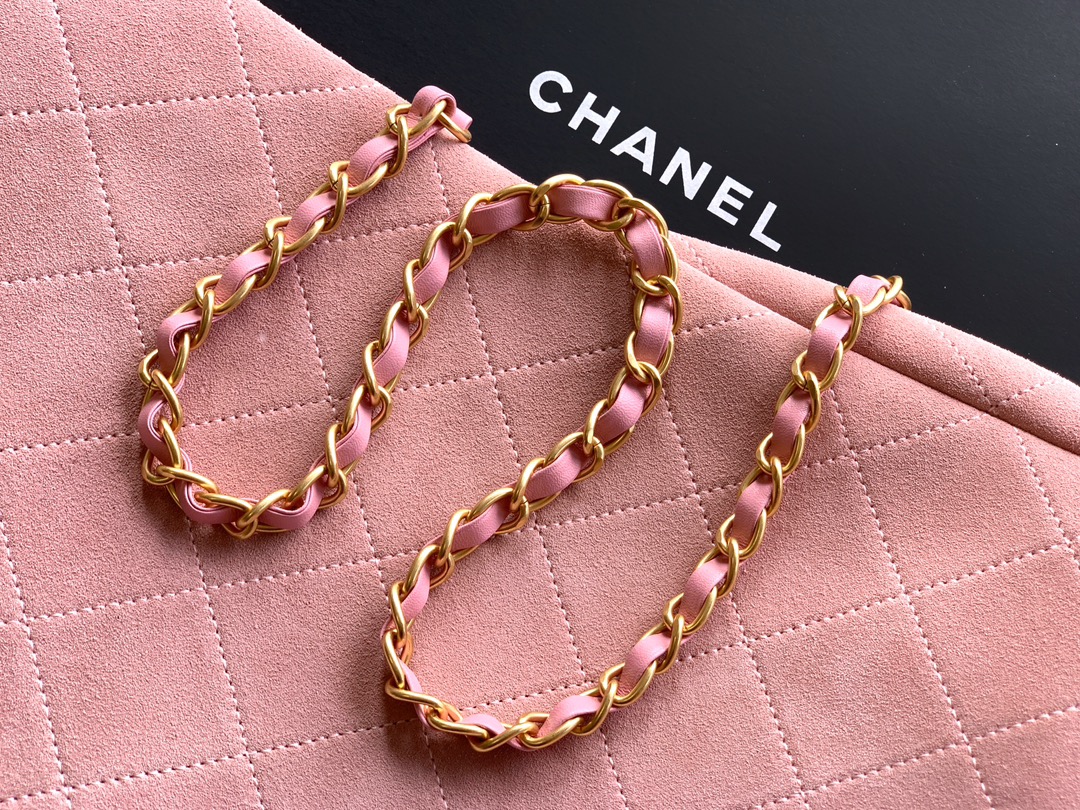 Chanel Basic Bag Cow Leather Black M-l