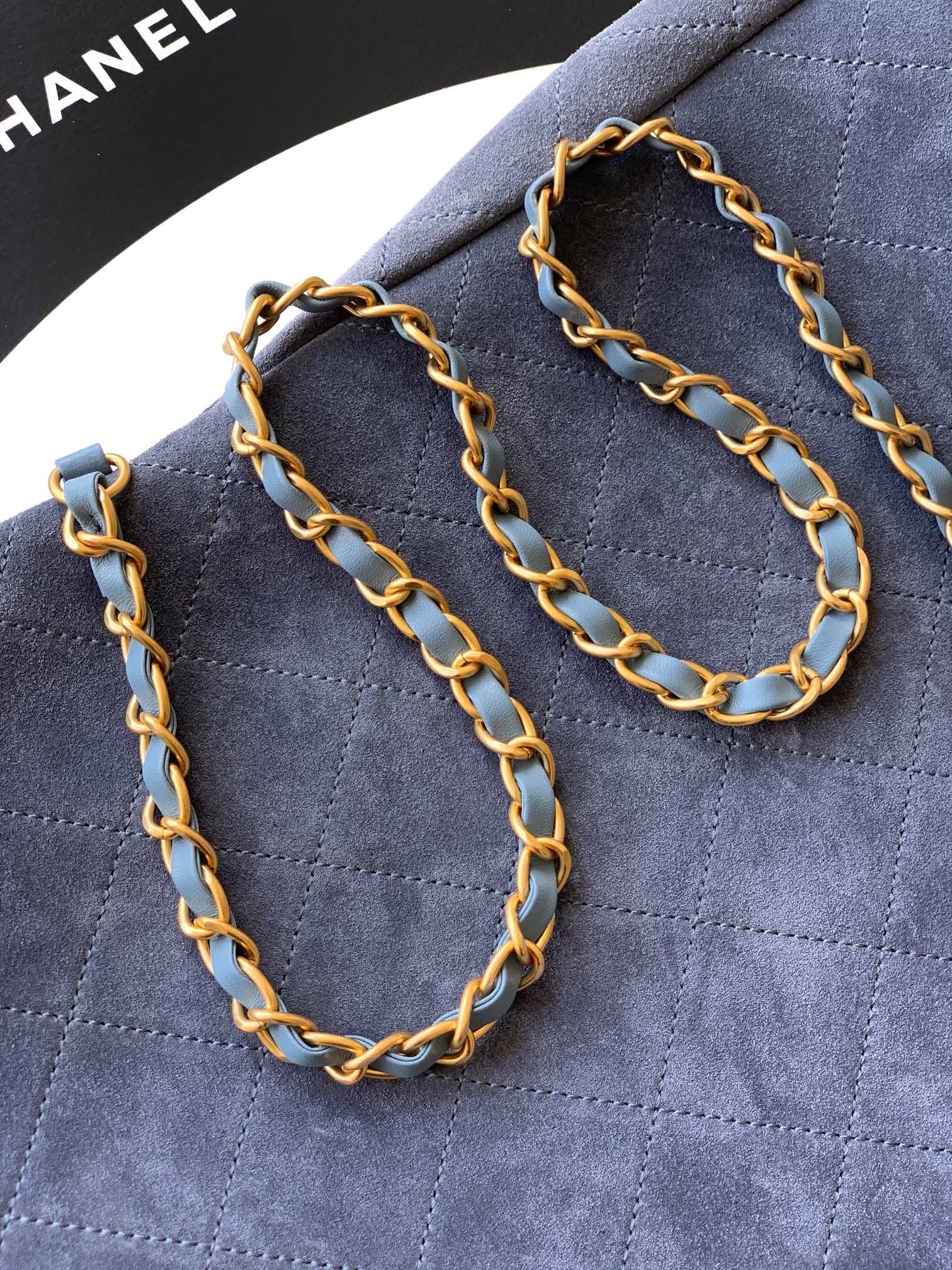 Chanel Basic Bag Cow Leather Black M-l