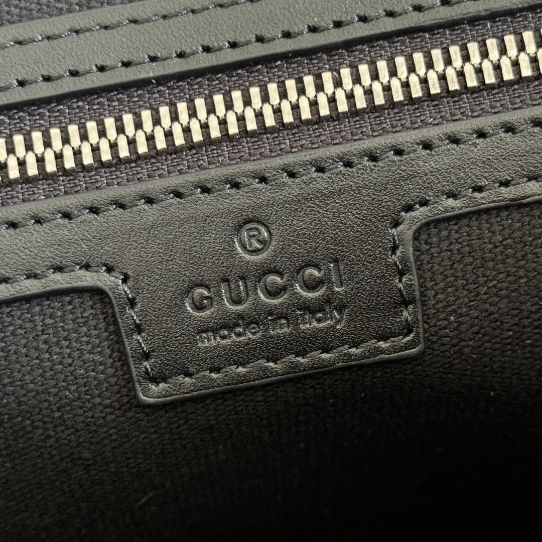 Gucci Crossbody Bag Canvas Black M-l