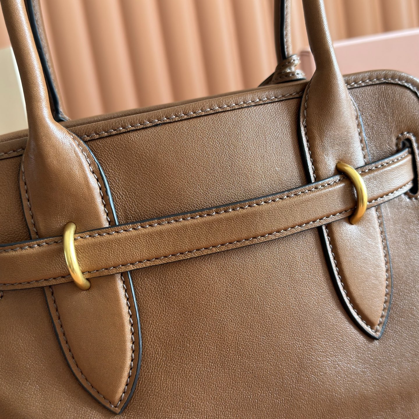 Miu Miu Basic Bag Gold M-10cm