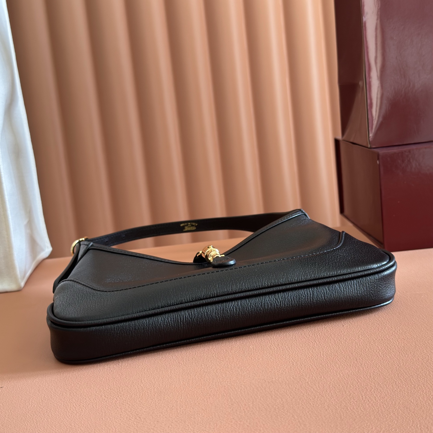 Gucci Basic Bag Canvas Brown M-l