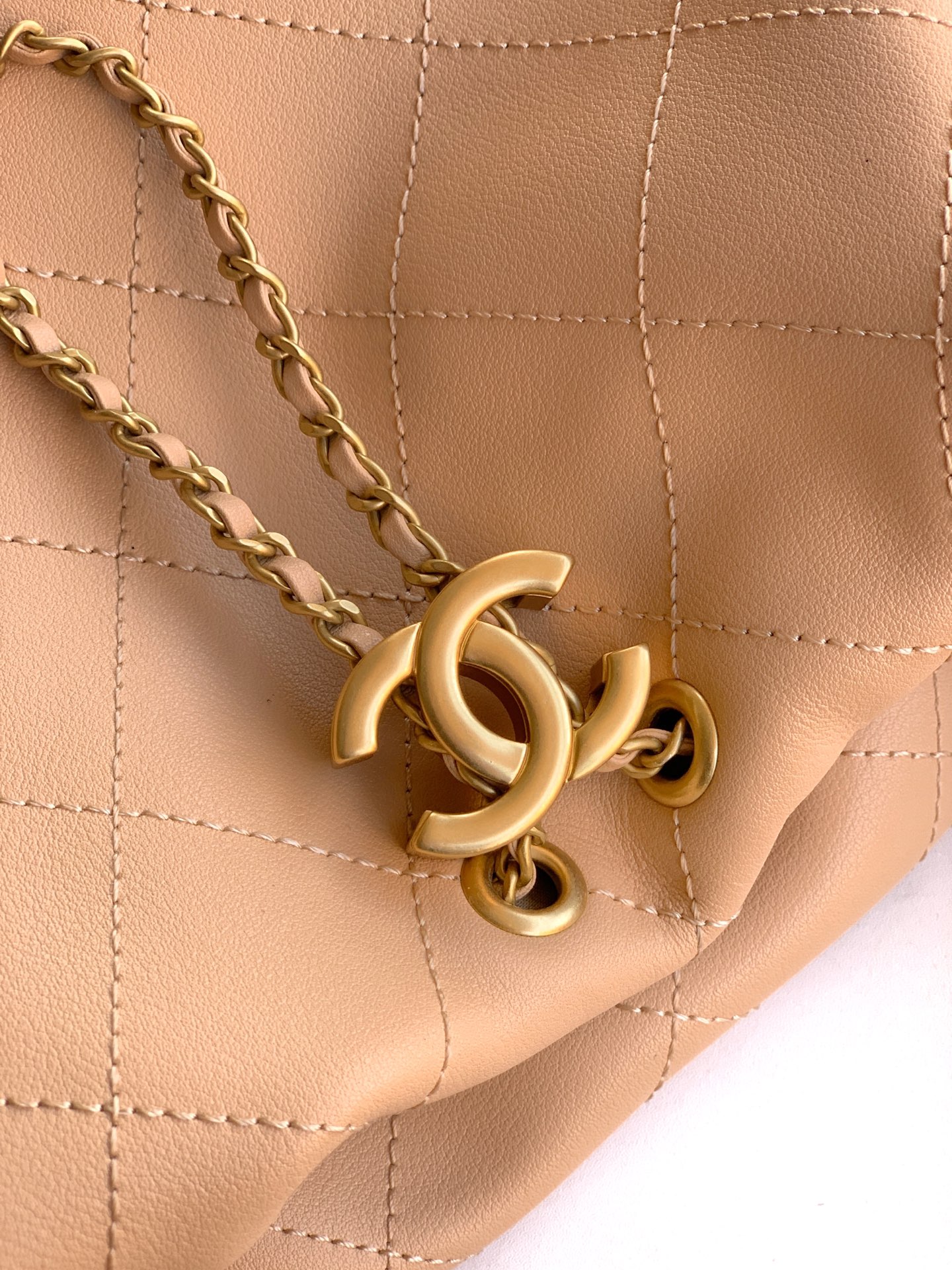 Chanel Male Basic Bag Cow Leather 12cm-l-s