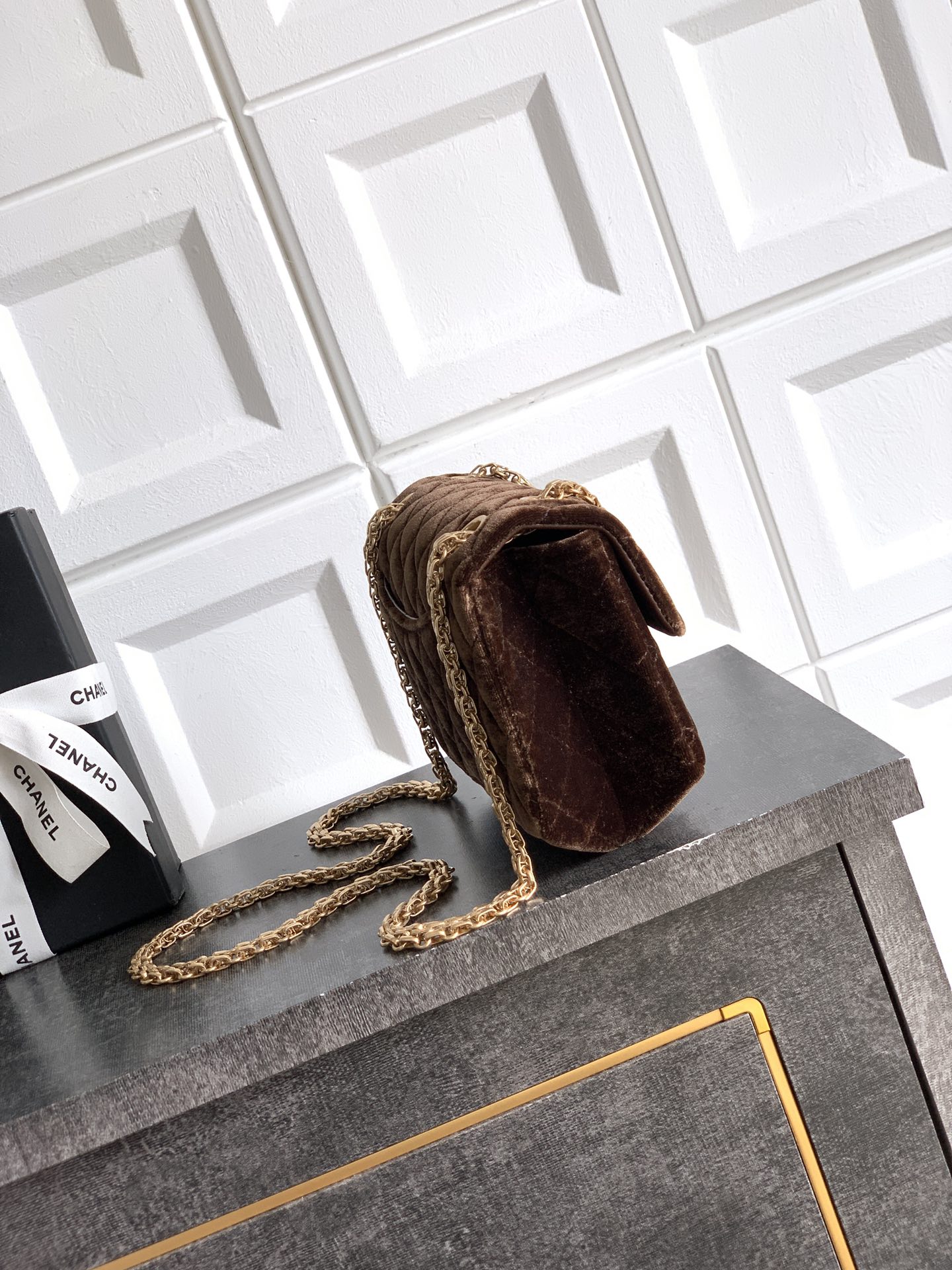 Chanel Female Basic Bag Black 20cm-m-l