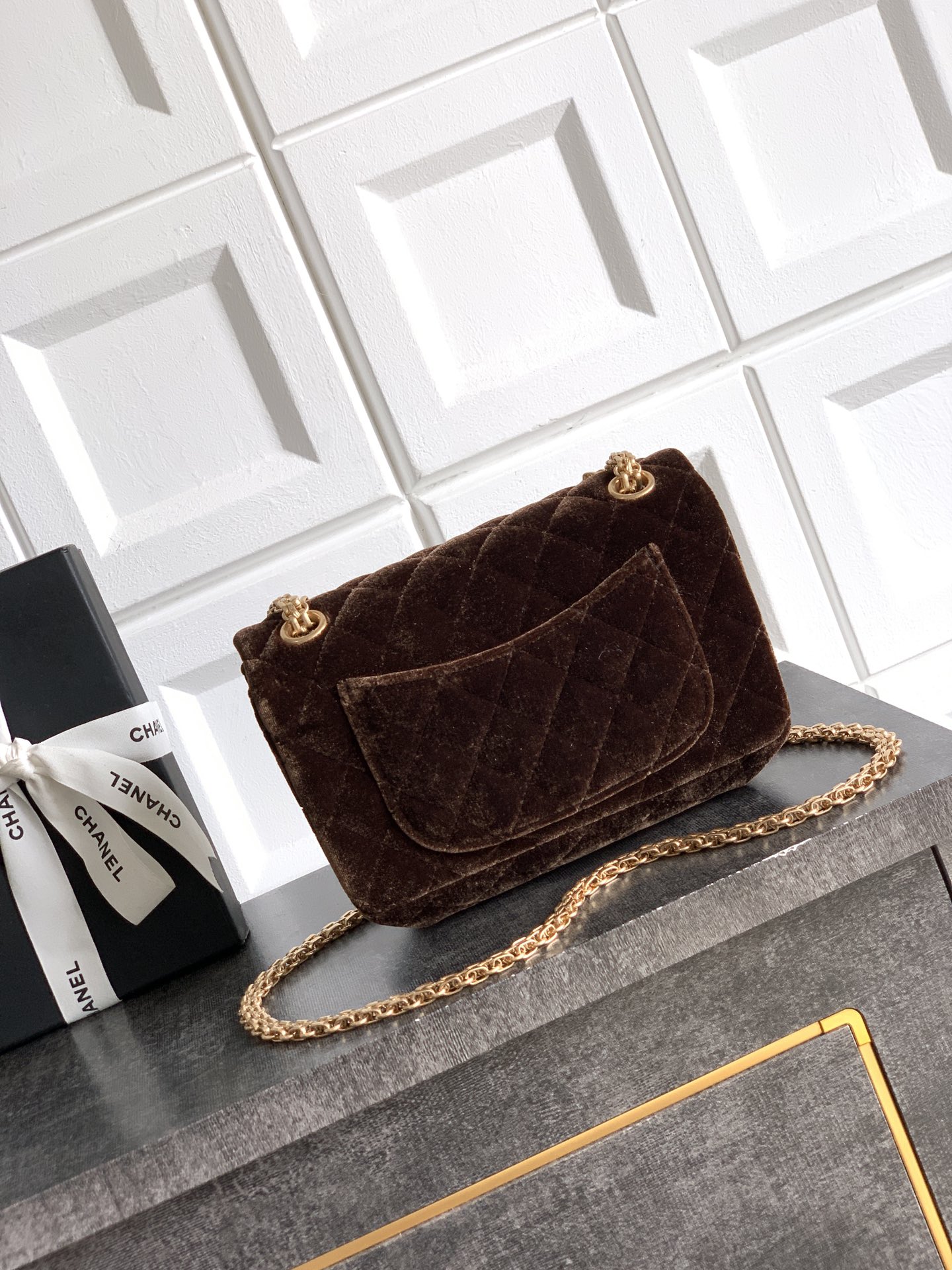 Chanel Female Basic Bag Black 20cm-m-l