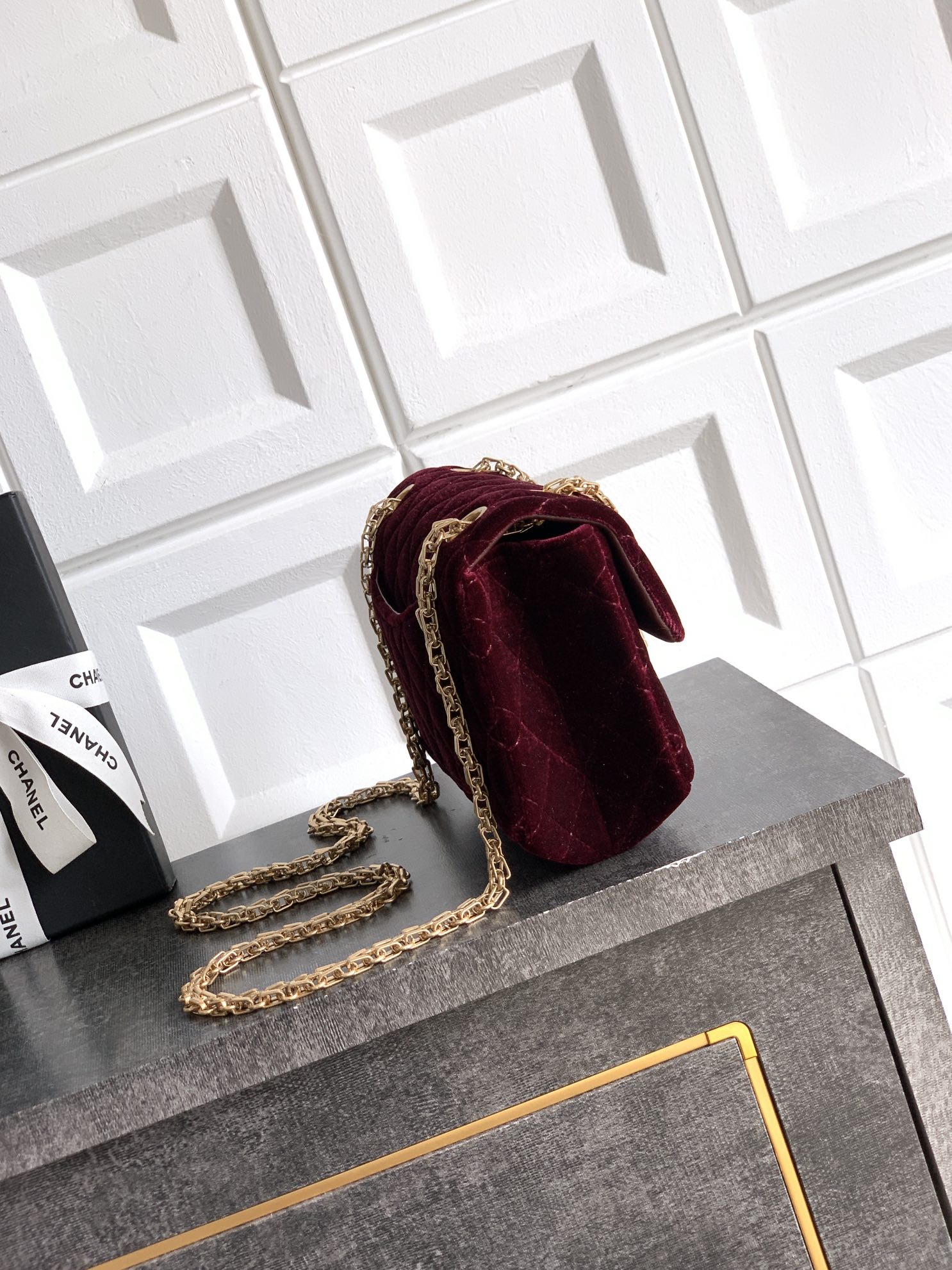 Chanel Female Basic Bag Black 20cm-m-l