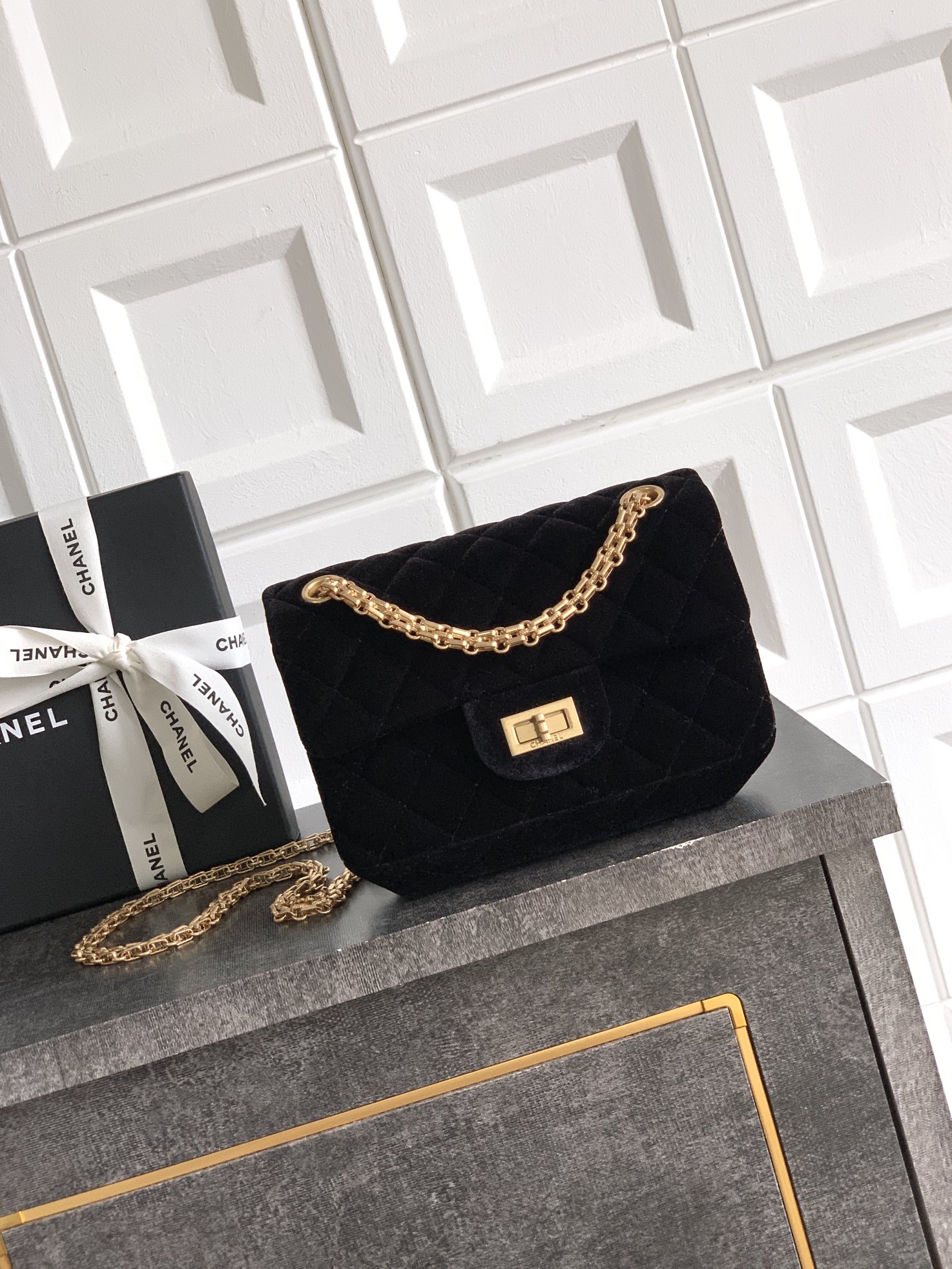 Chanel Female Basic Bag Black 20cm-m-l