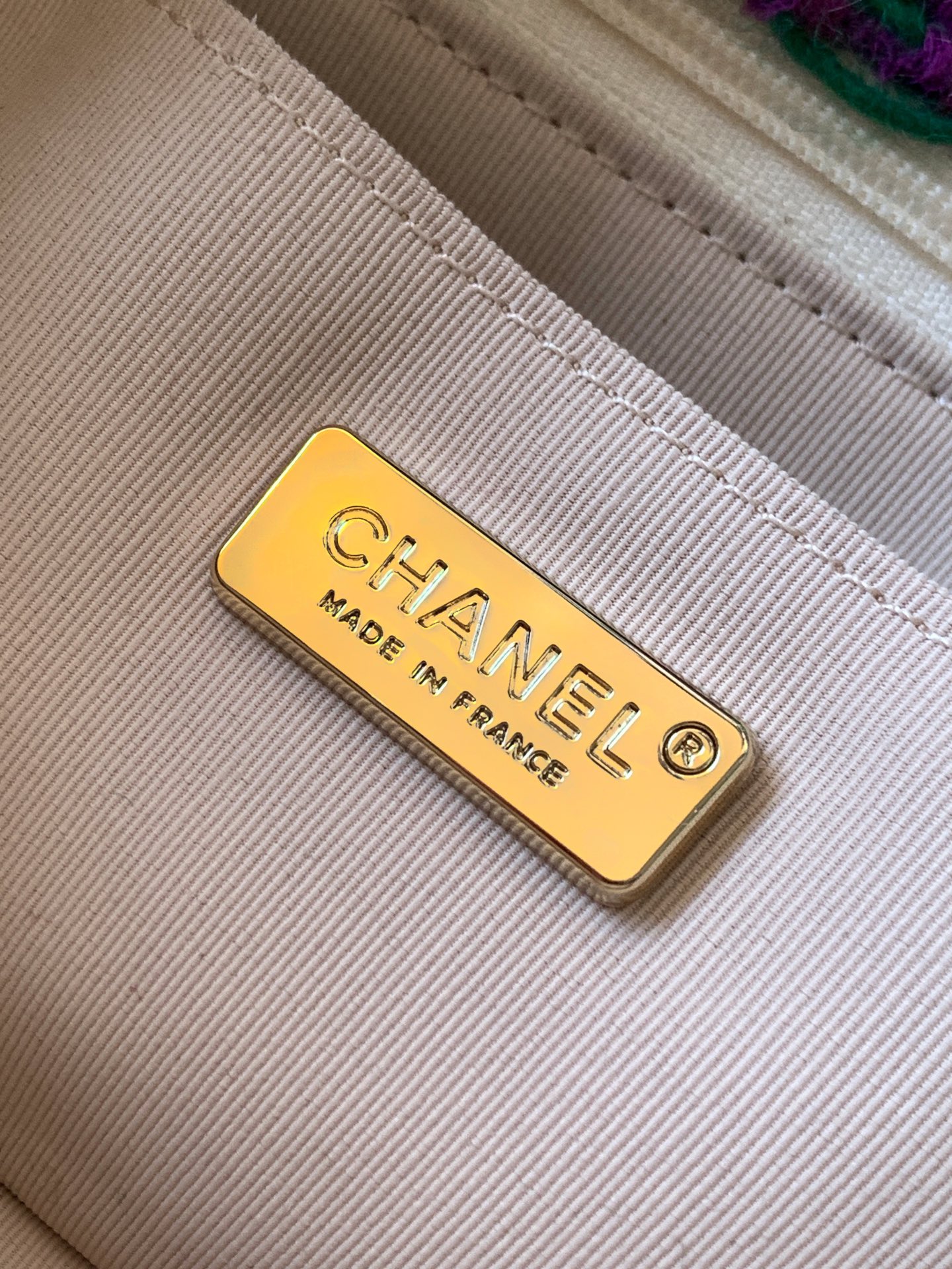 Chanel Female Basic Bag Green 20cm-26cm-l