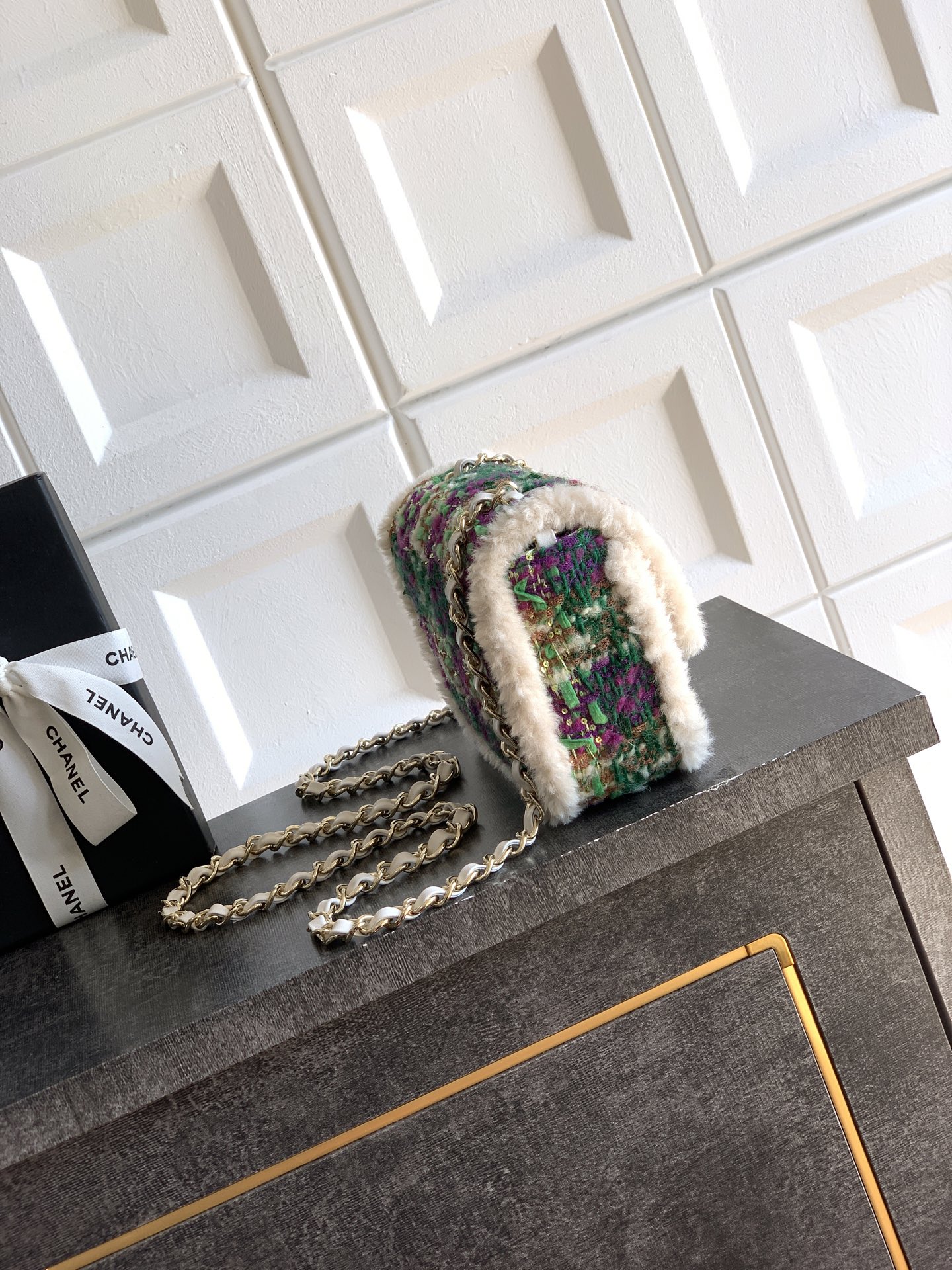 Chanel Female Basic Bag Green 20cm-26cm-m-l