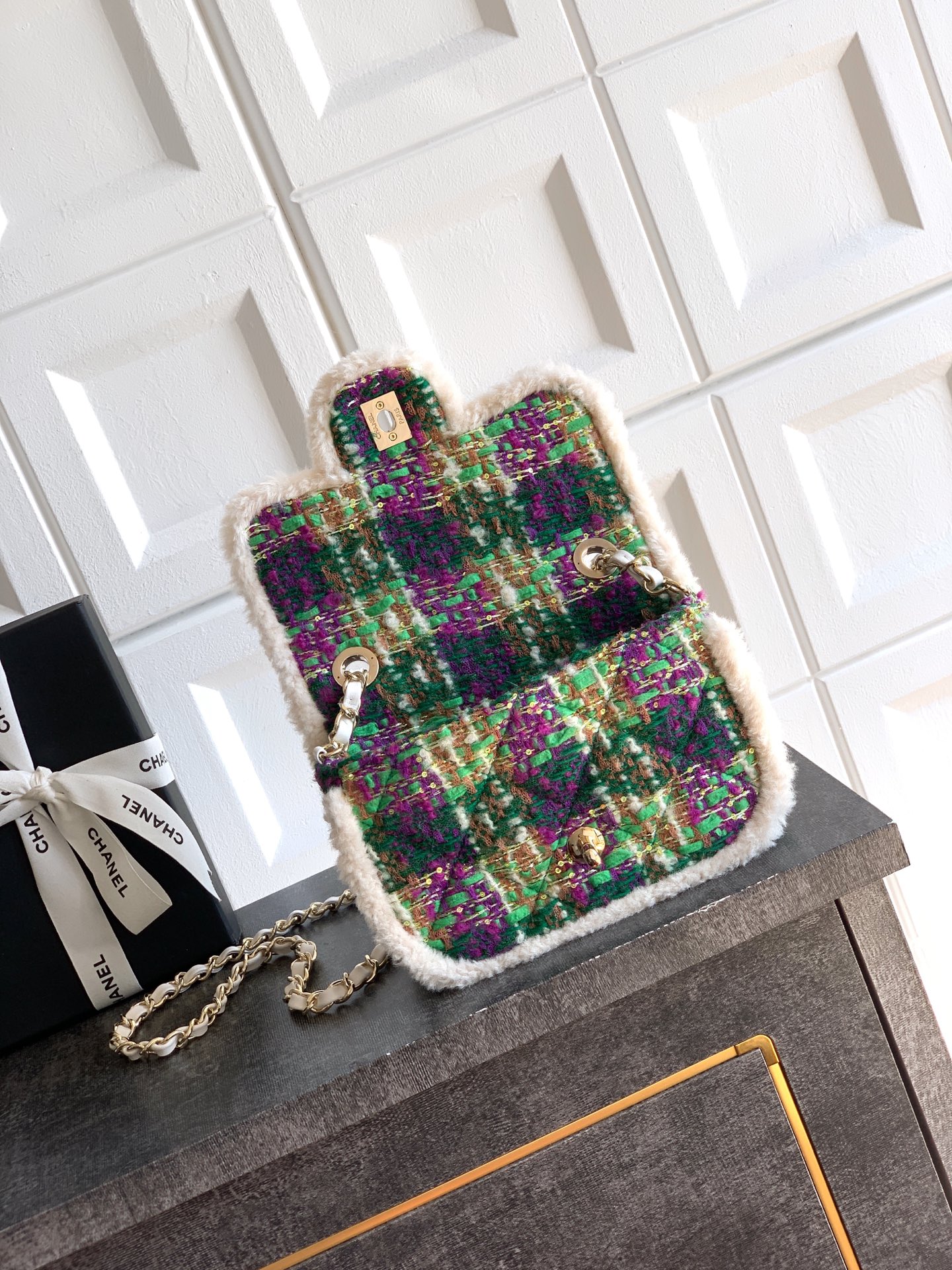 Chanel Female Basic Bag Green 20cm-26cm-m-l