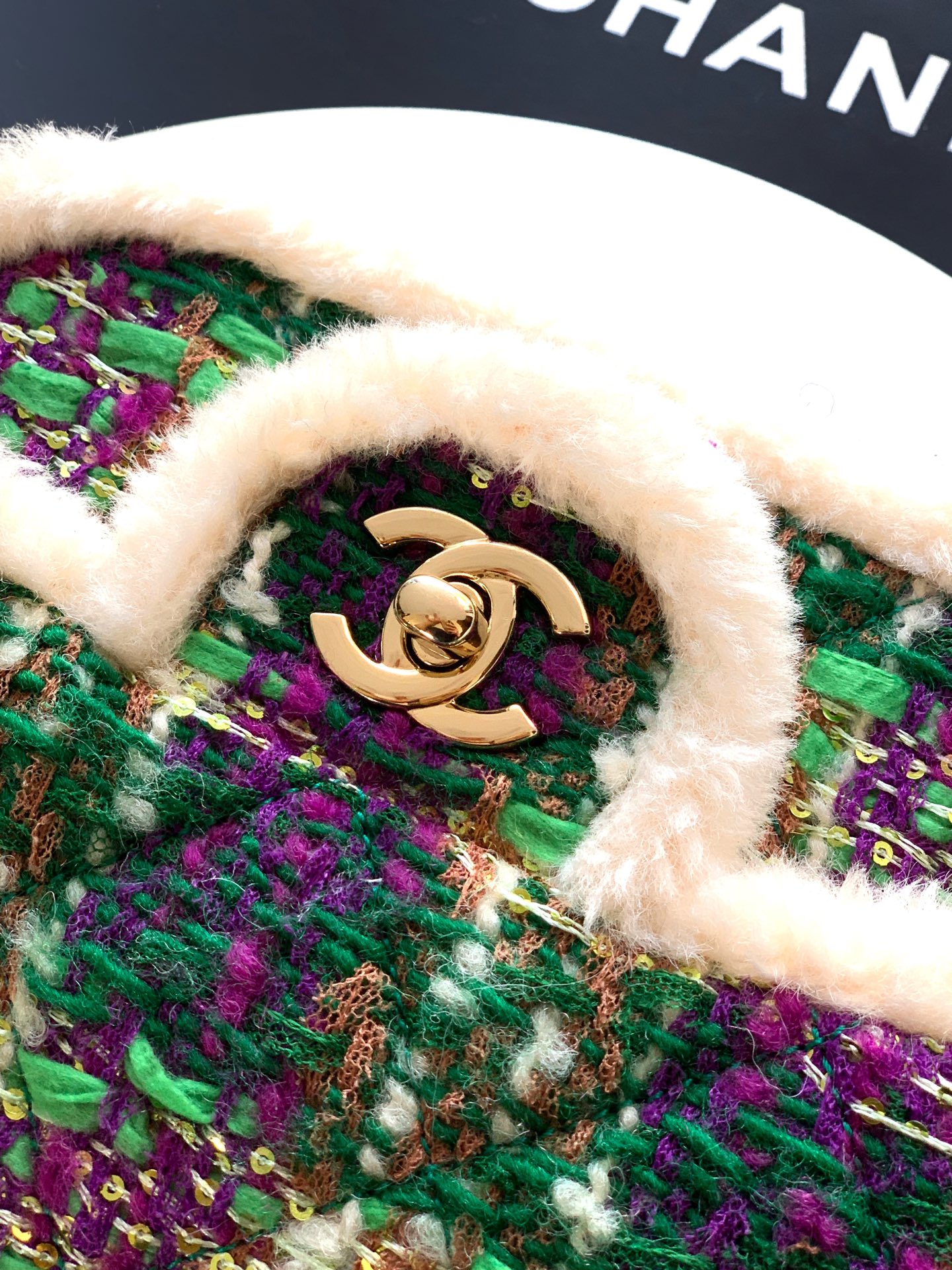 Chanel Female Basic Bag Green 20cm-26cm-m-l