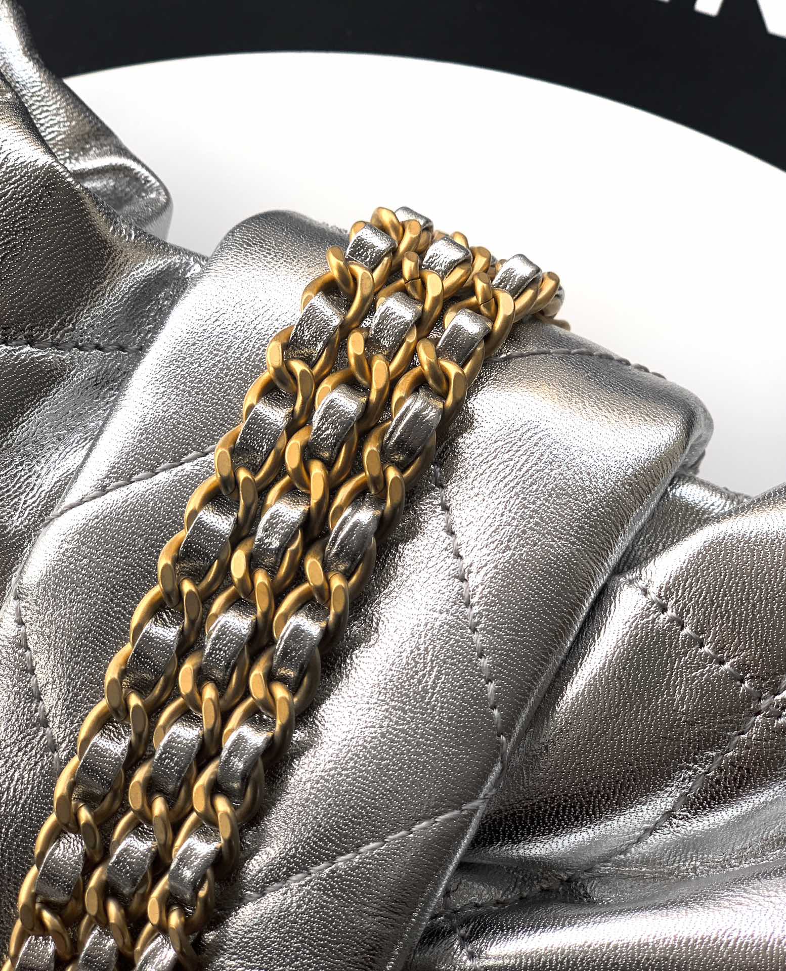 Chanel Female Basic Bag Sheepskin Black Waterproof M-l