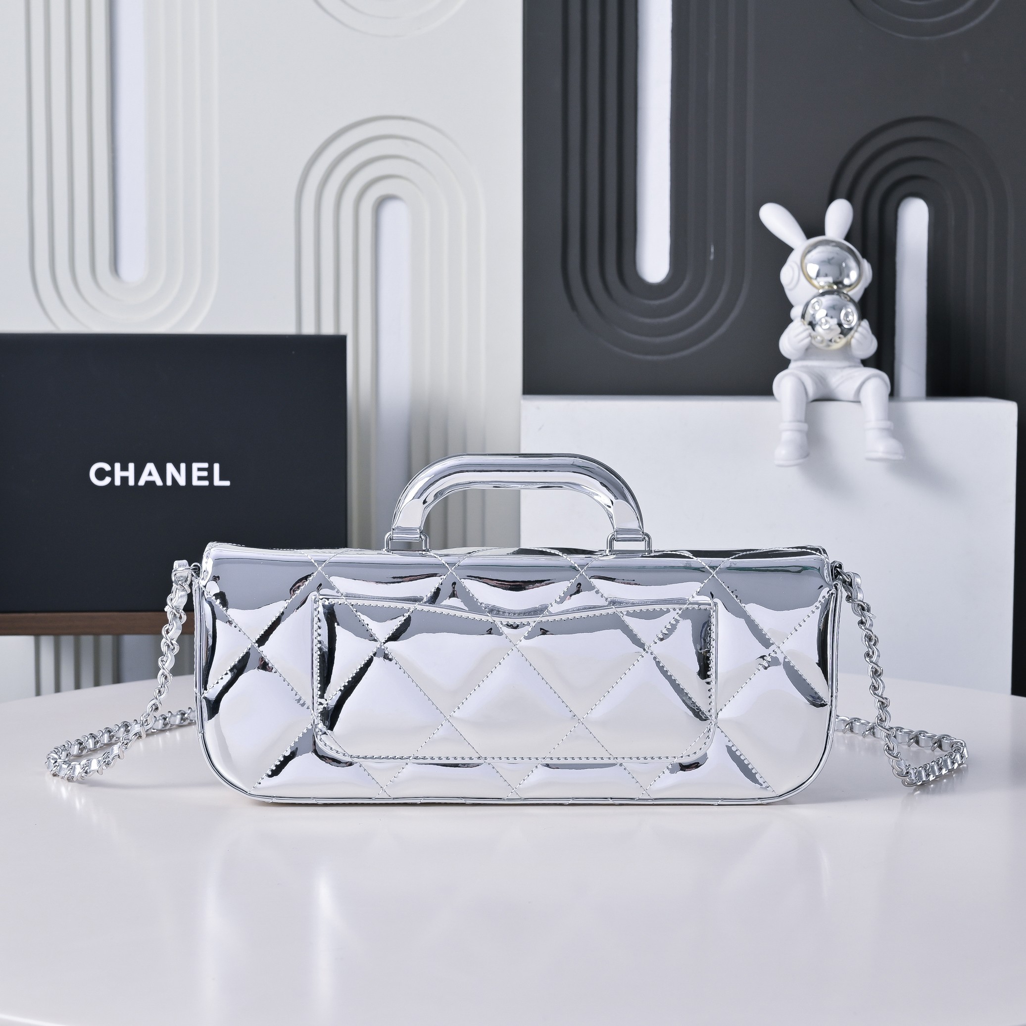 Chanel Clutch Bag Sheepskin M